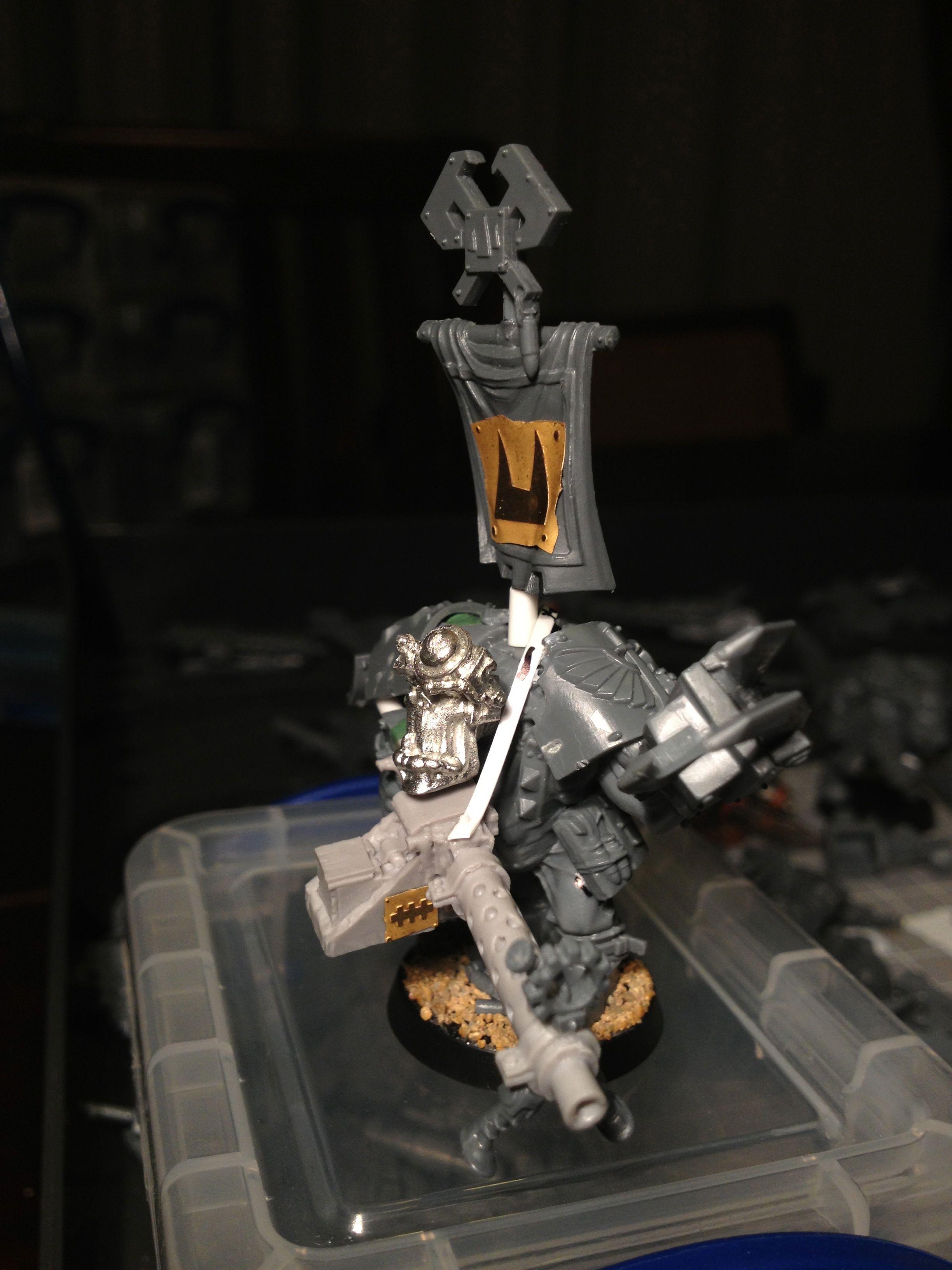 Da Dark Angelz, Nob, Orks, Work In Progress