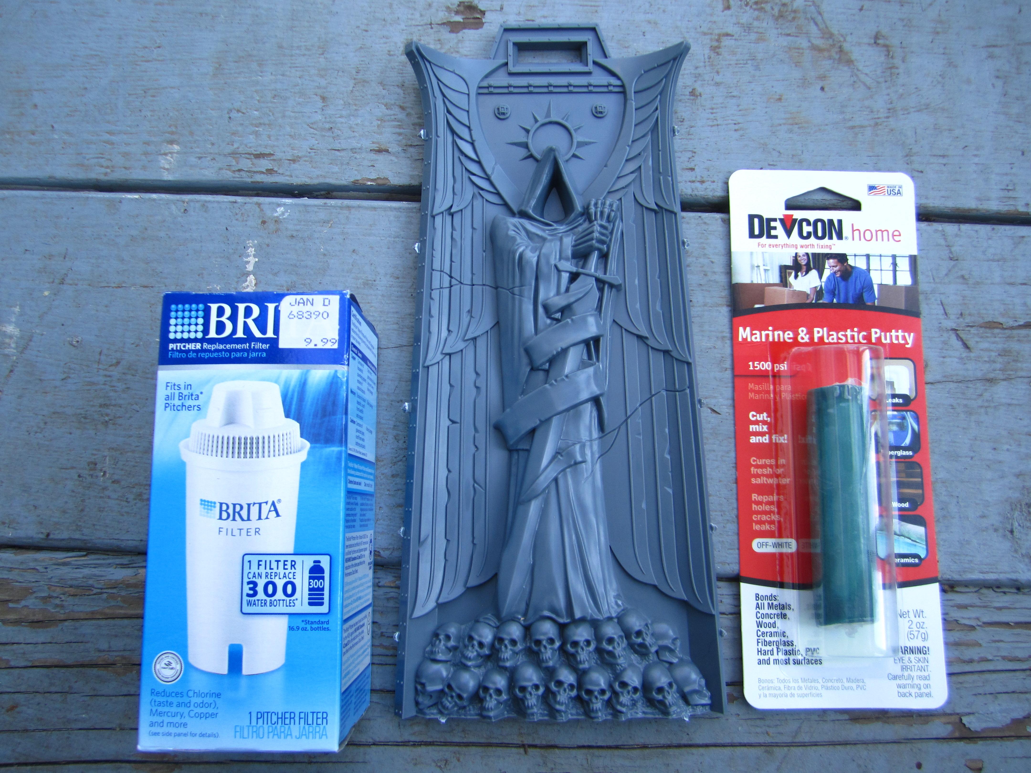 It begins.  Supplies with a tile