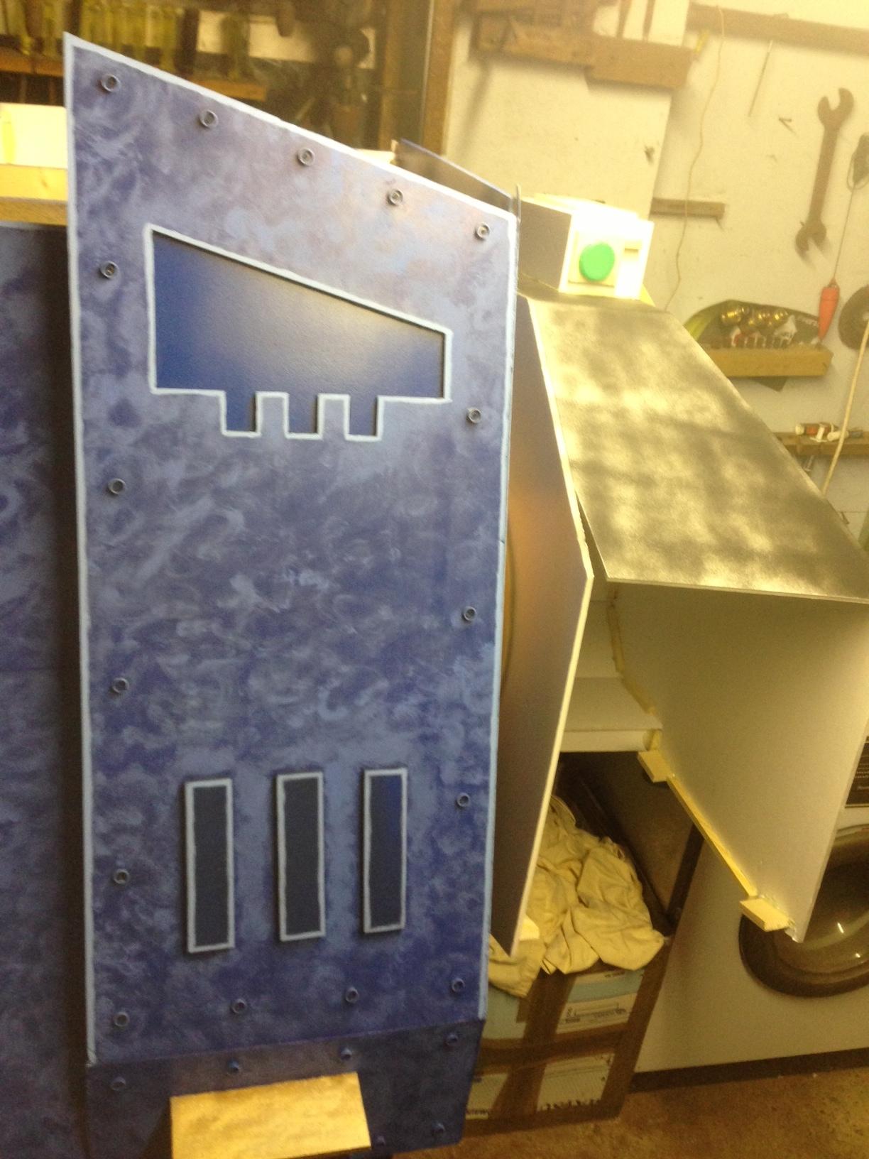 Missile launcher plate has also had some detailing done