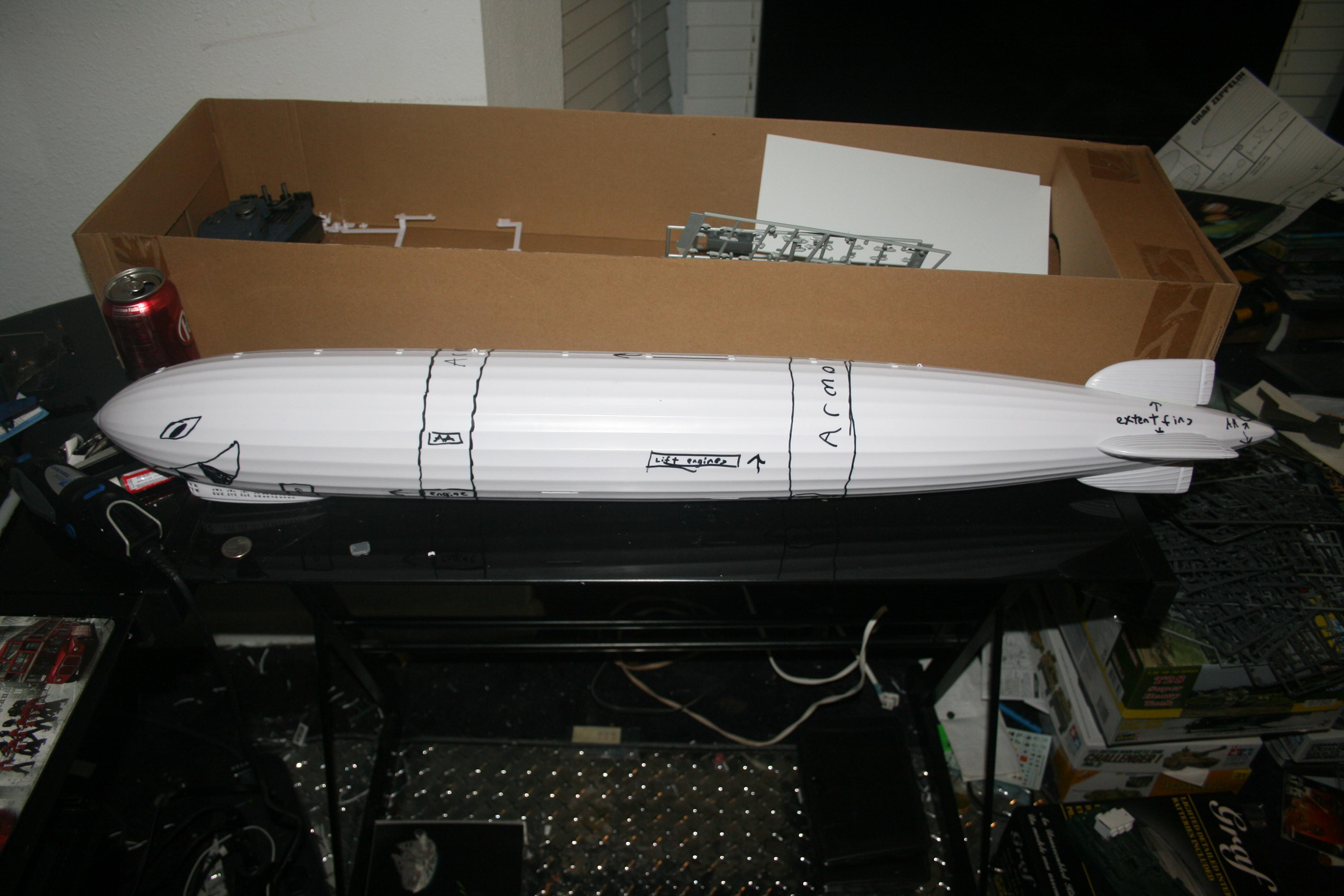 War Zepplin. WIP design stage