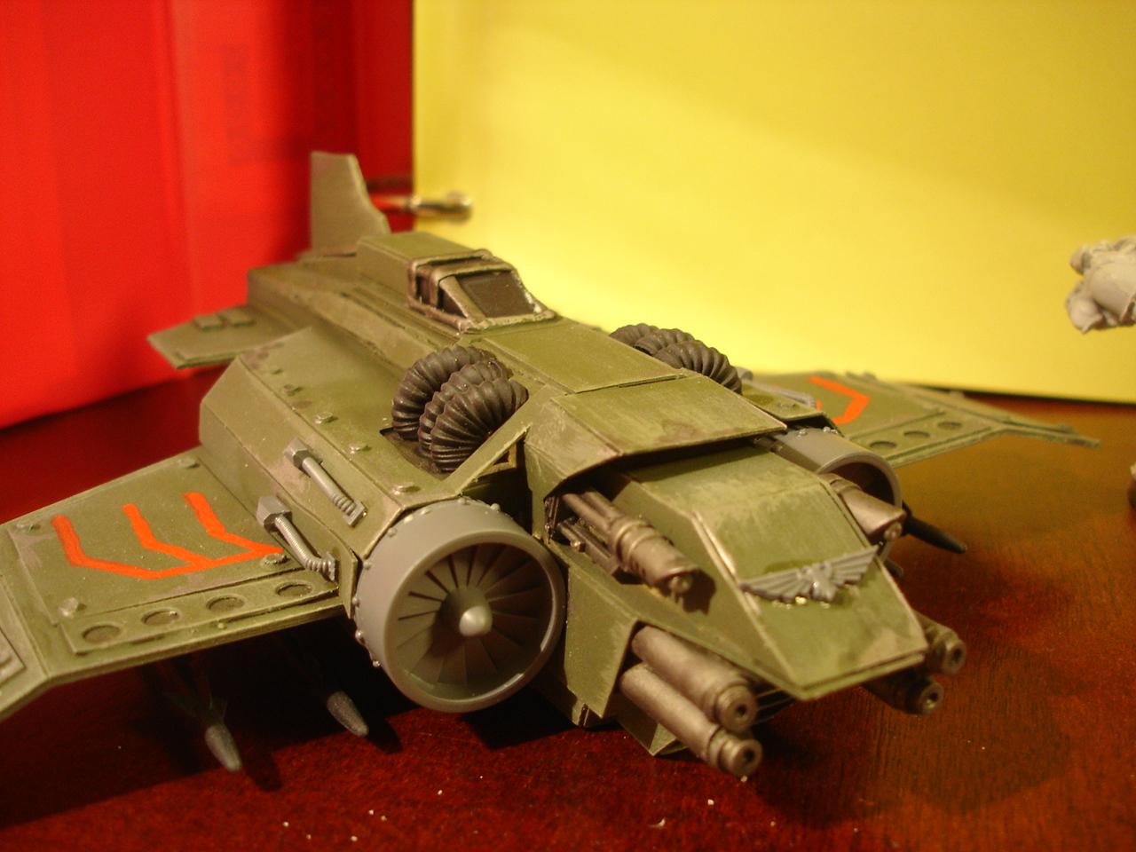 Catachan, Imperial Guard, Scratch Build, Thunderbolt, Warhammer 40,000, Warhammer Fantasy
