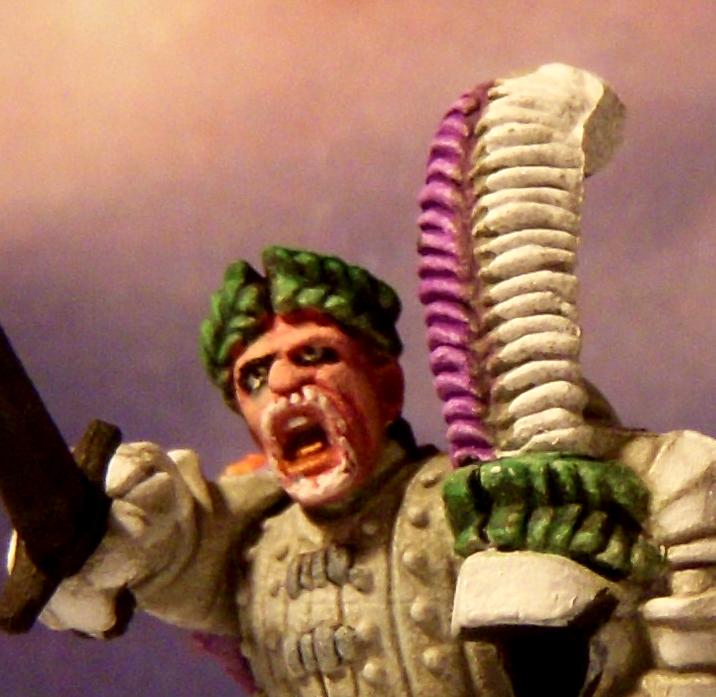 Archers, Character, Children Of The Light, Empire, Face Detail, Warhammer Fantasy, Wfb, Work In Progress