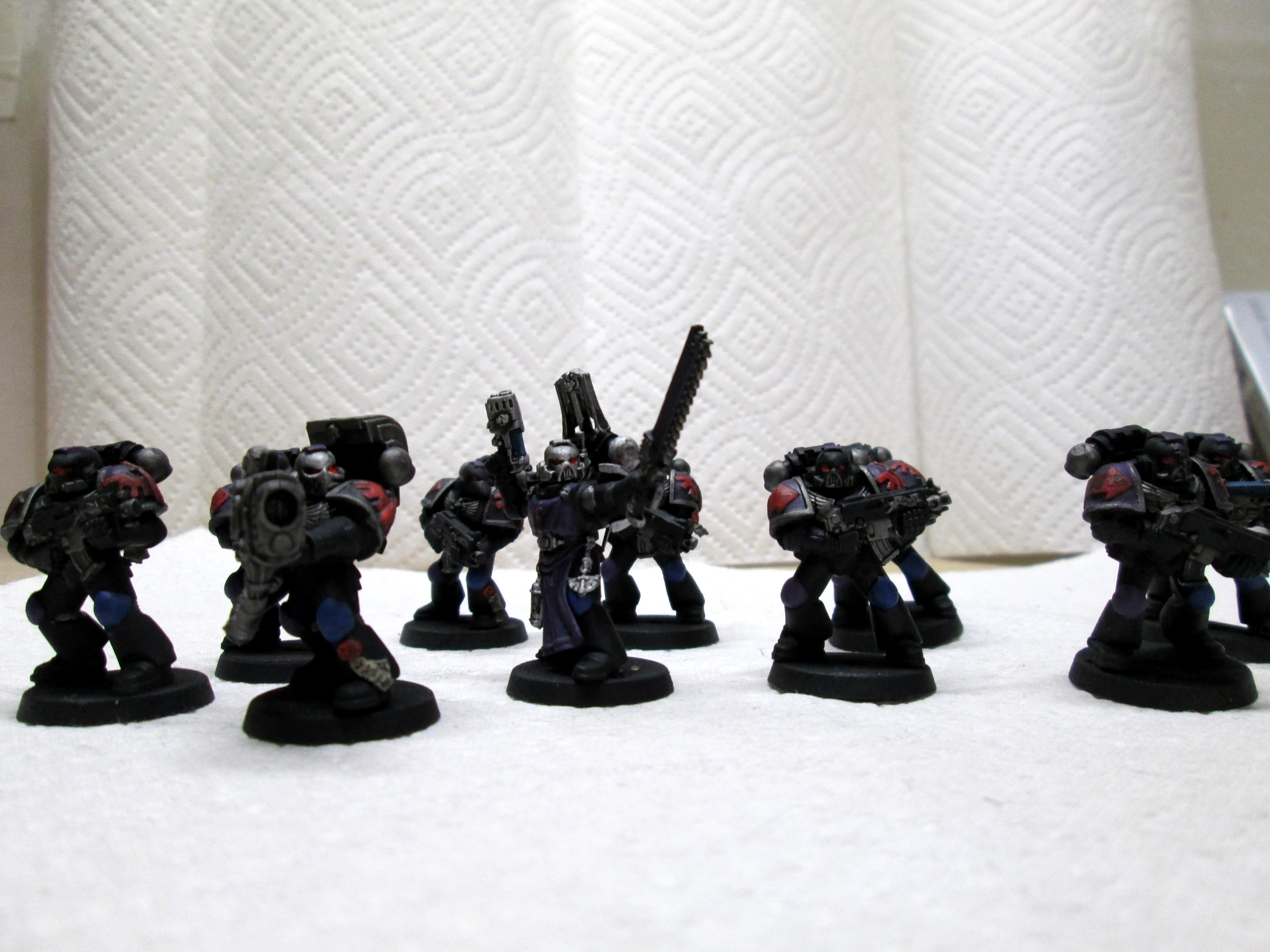 Critique, Custom, Dark Angels, Finished, Minis, Painted, Space Marines, Successor, Warhammer 40,000