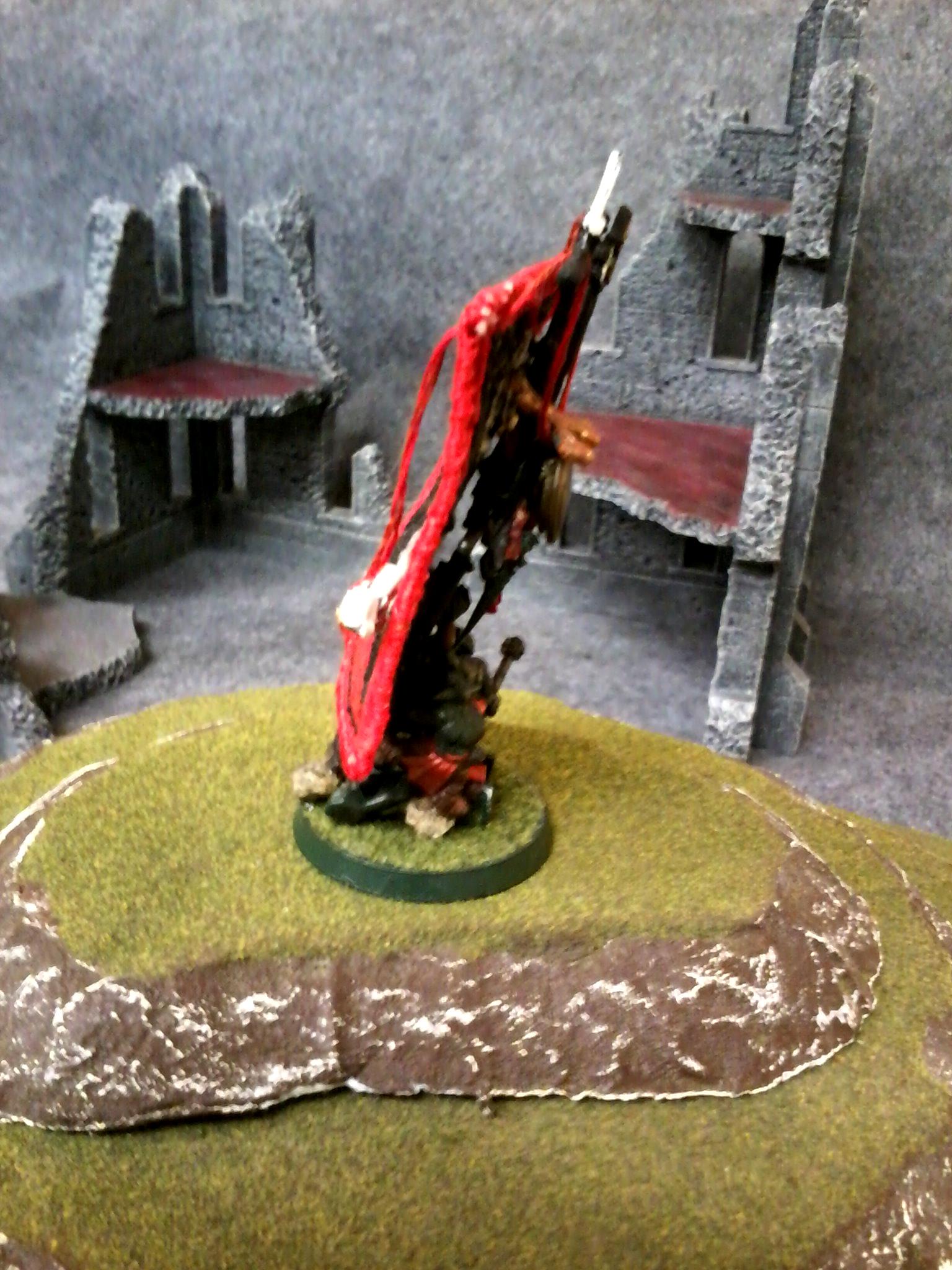 Banner, Conversion, Gretchen, Grots, Kitbash, Orks, Waaagh