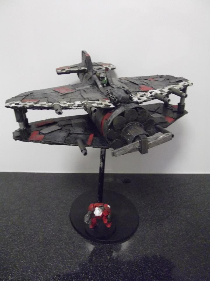 Apocalypse, Conversion, Dakkajet, Flyer, Orks, Scratch Build
