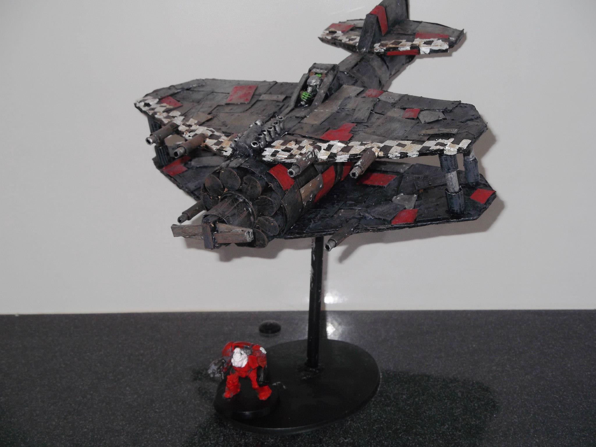 Apocalypse, Conversion, Dakkajet, Flyer, Orks, Scratch Build