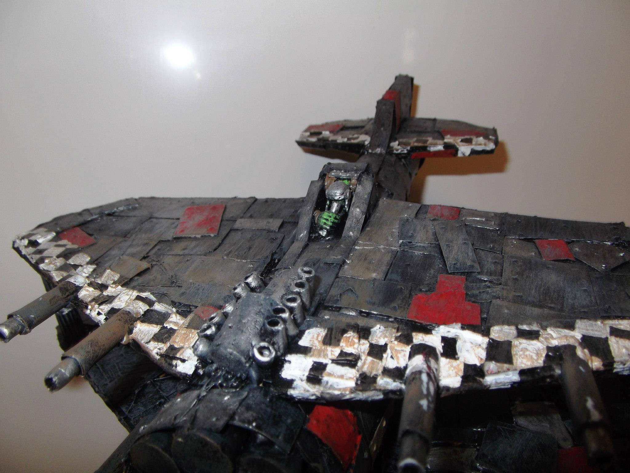 Apocalypse, Conversion, Dakkajet, Flyer, Orks, Scratch Build