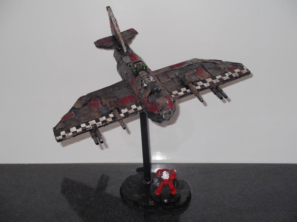 Apocalypse, Burna Bomma, Conversion, Dakkajet, Fighta Bomma, Orks, Painted, Scratch Build