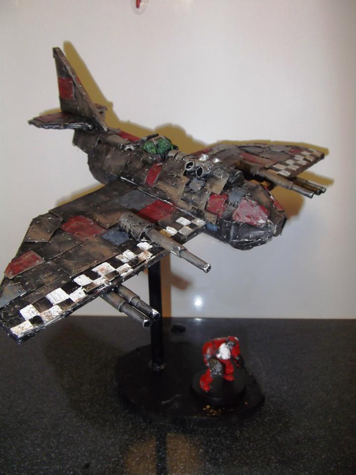 Apocalypse, Burna Bomma, Conversion, Dakkajet, Fighta Bomma, Orks, Painted, Scratch Build
