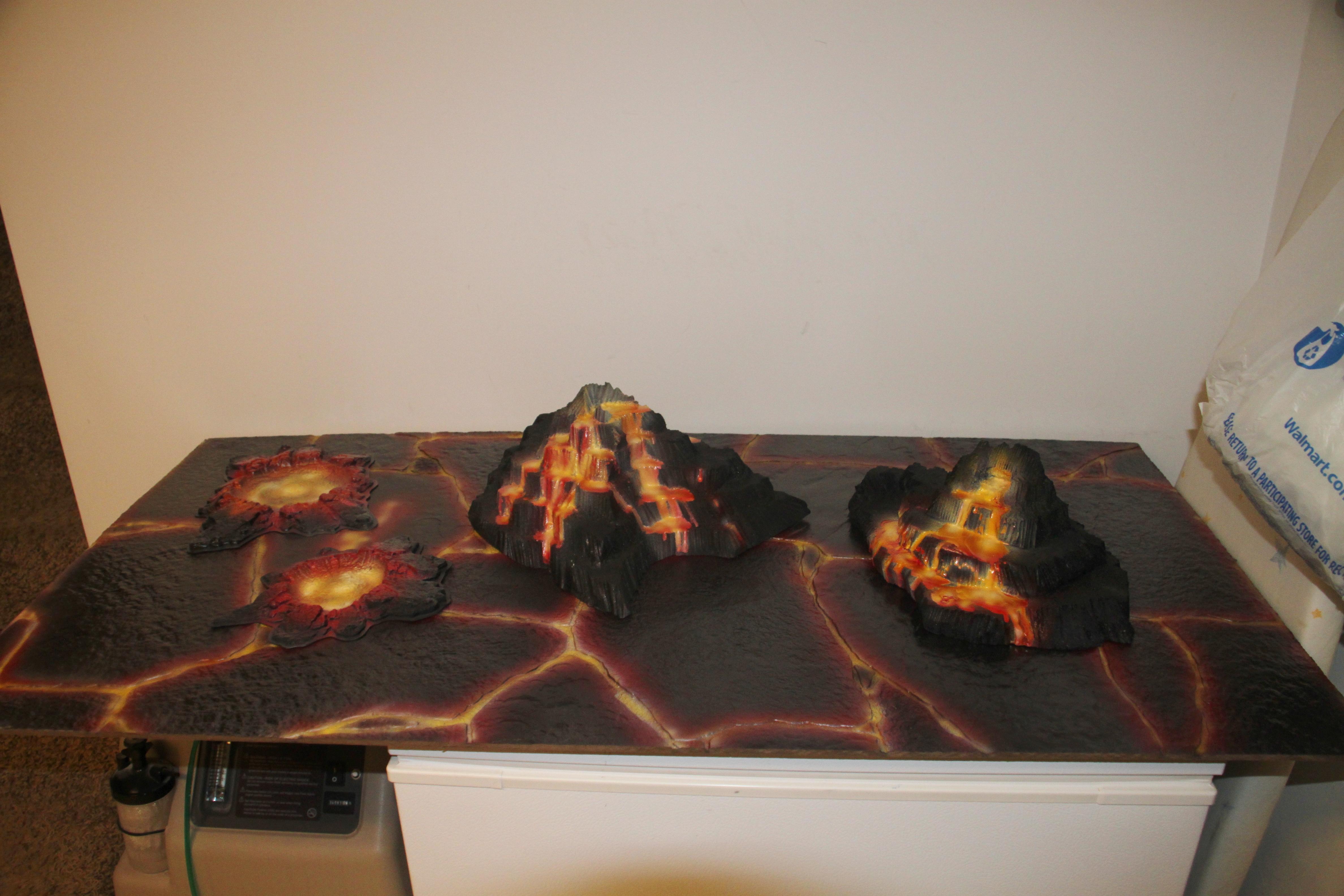 Board, Lava, Terrain, Volcanic, Volcano