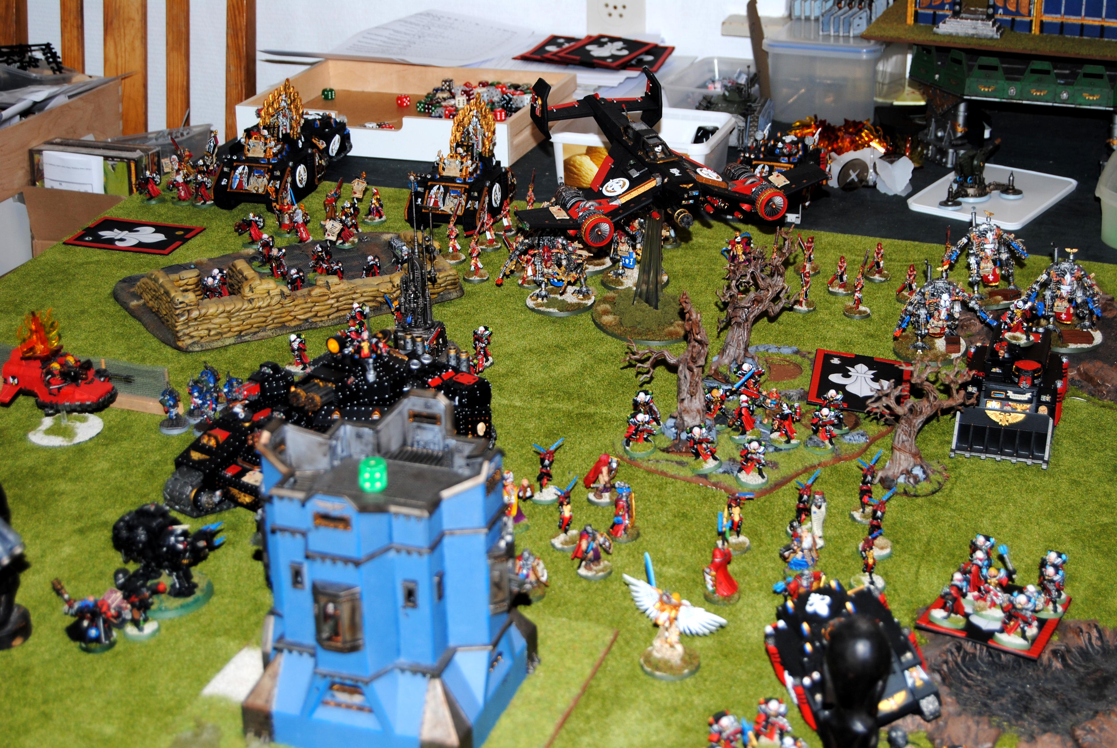 Adepta Sororitas, Apocalypse, Battle, Blood Angels, Sisters Of Battle