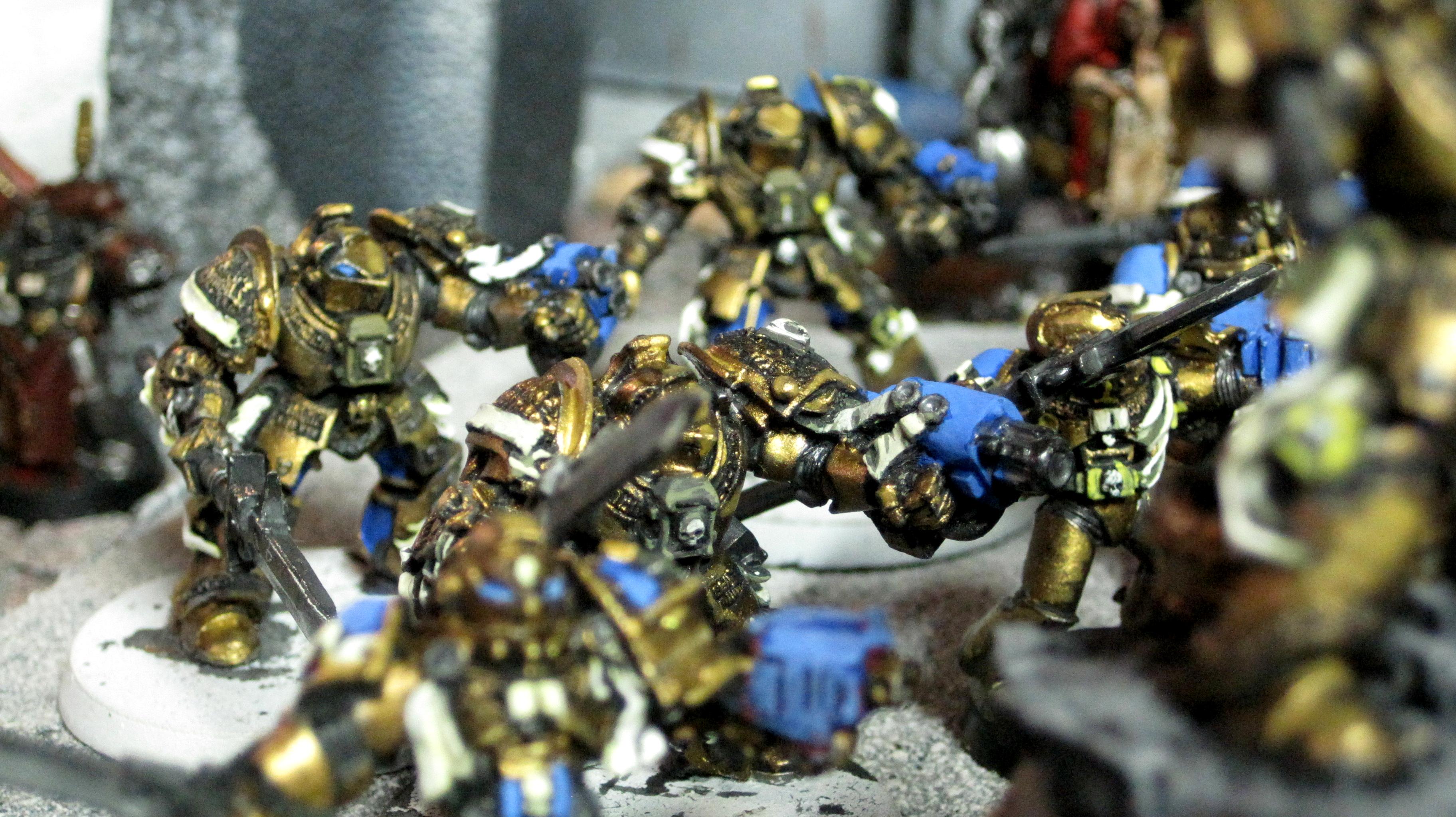 Crowe, Dread Knight, Grey Knights, Karamazov, Payne, Propainted