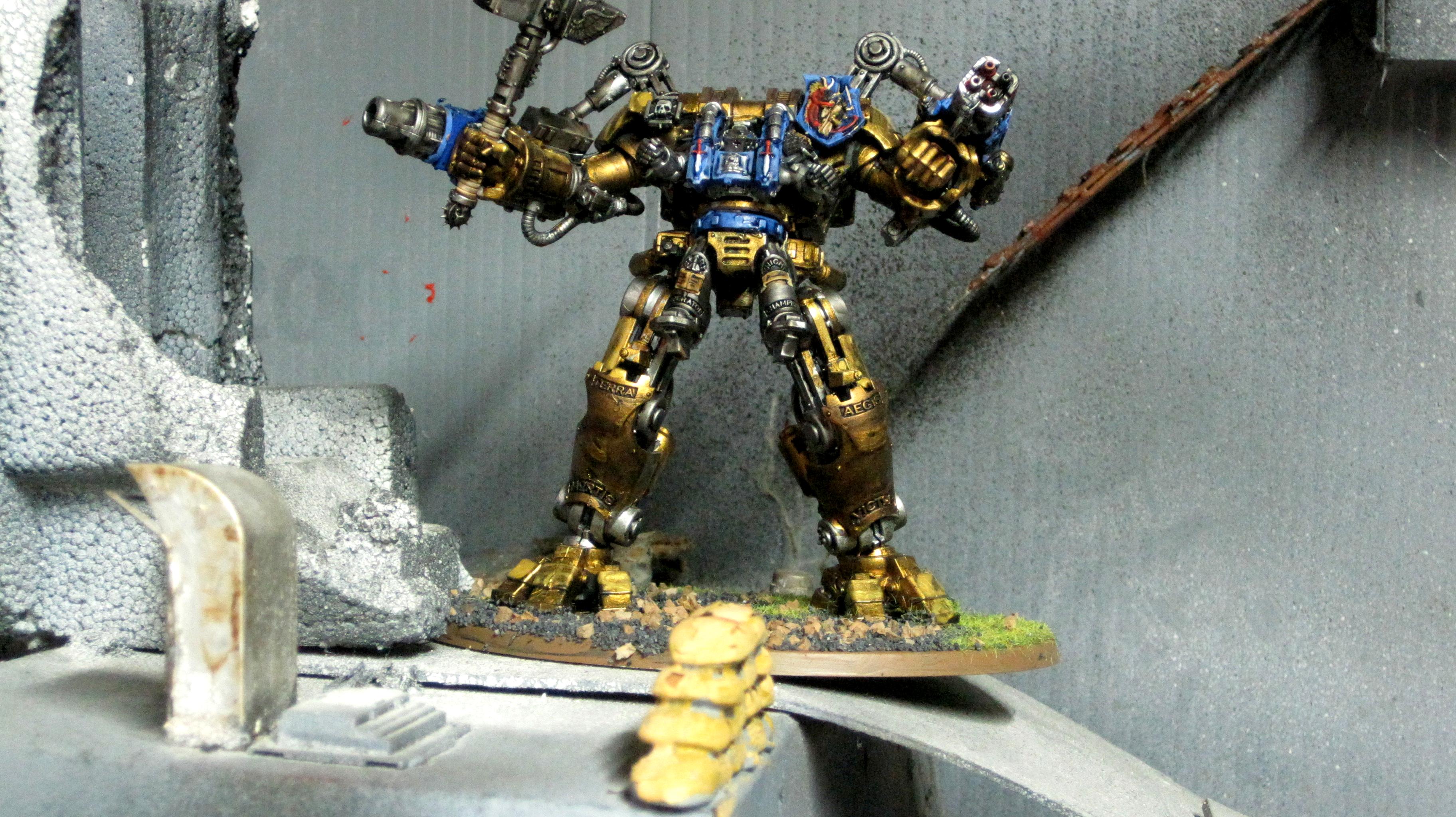 Crowe, Dread Knight, Grey Knights, Karamazov, Payne, Propainted