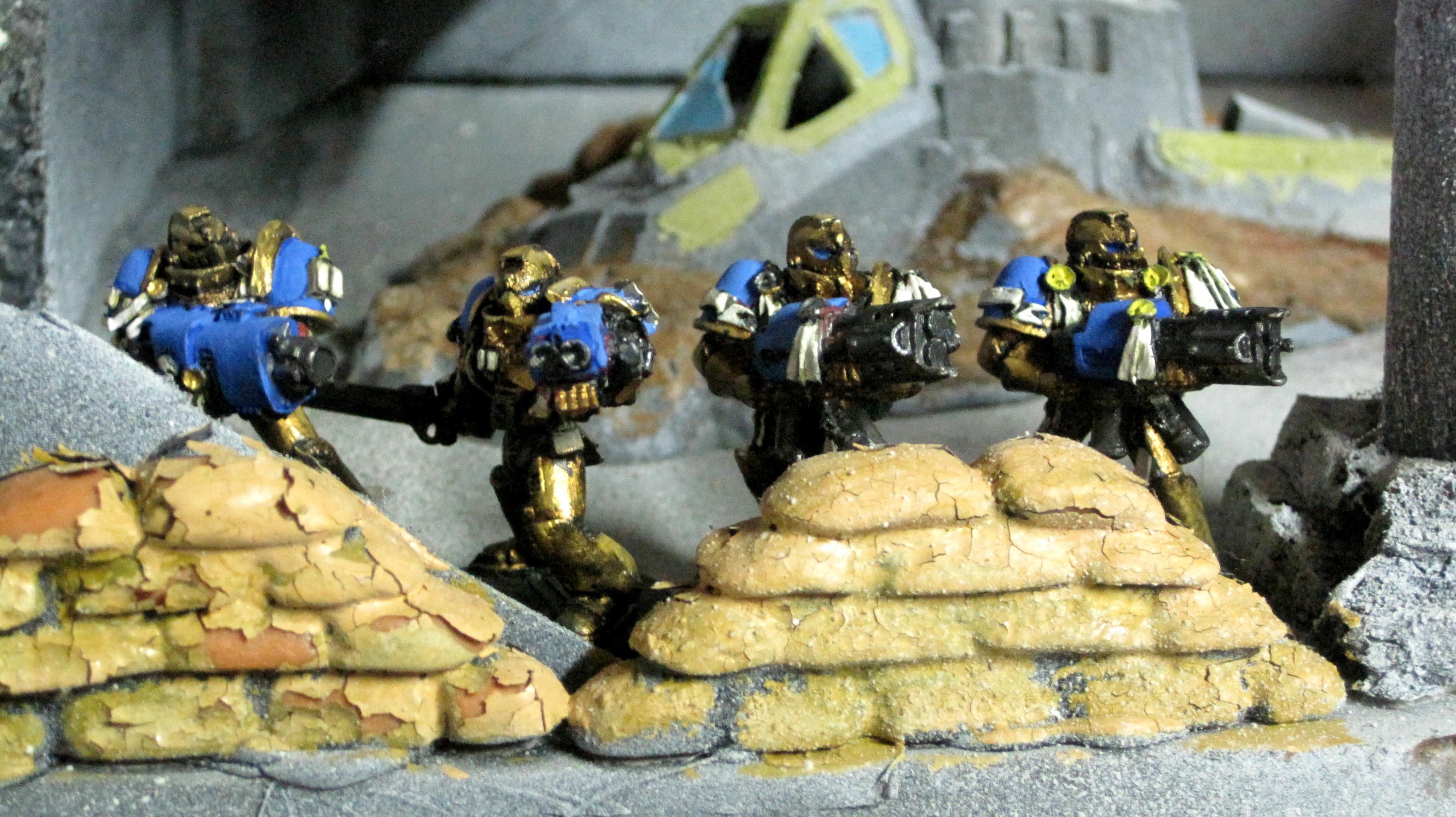 Crowe, Dread Knight, Grey Knights, Karamazov, Payne, Propainted