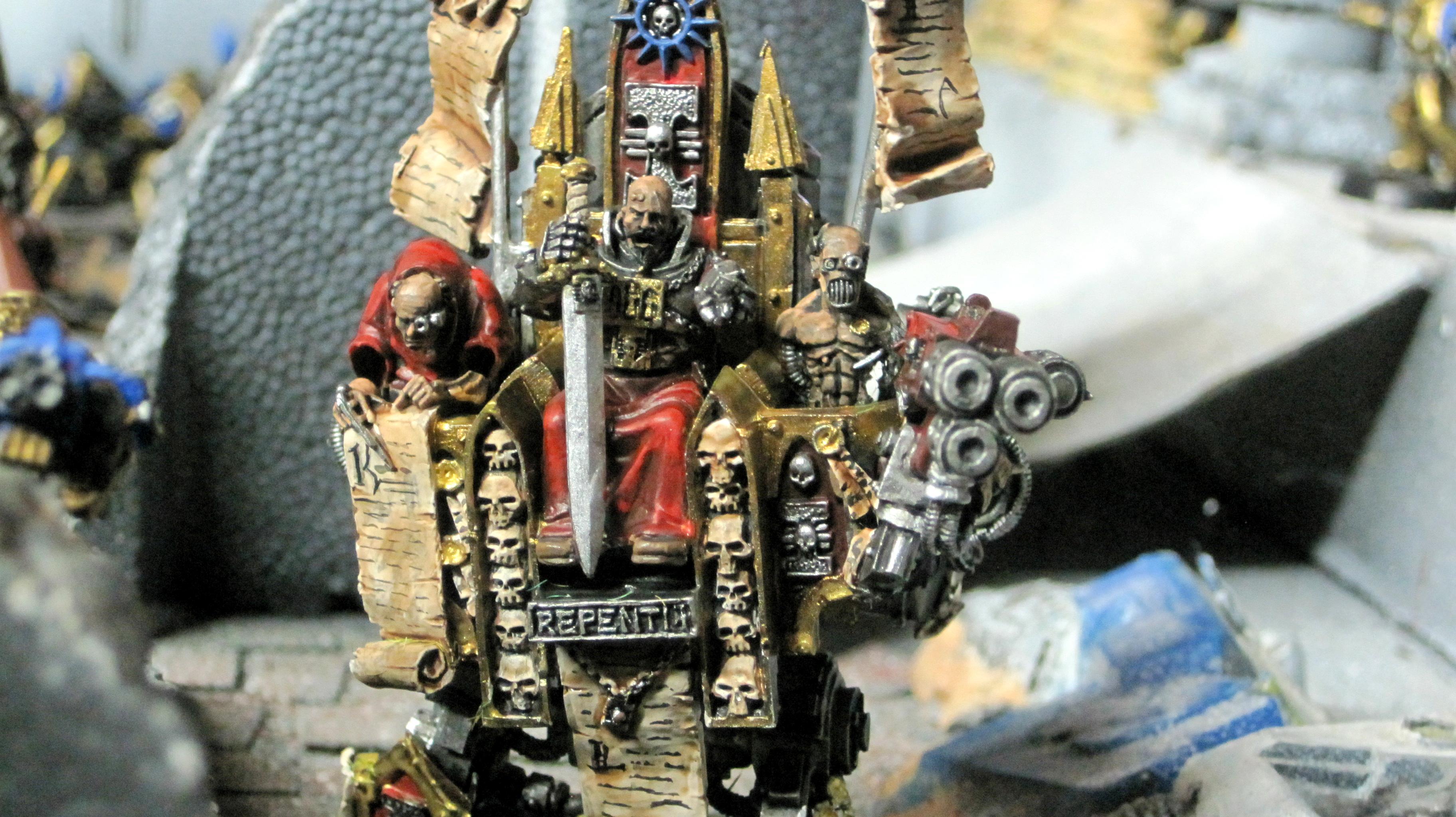 Crowe, Dread Knight, Grey Knights, Karamazov, Payne, Propainted