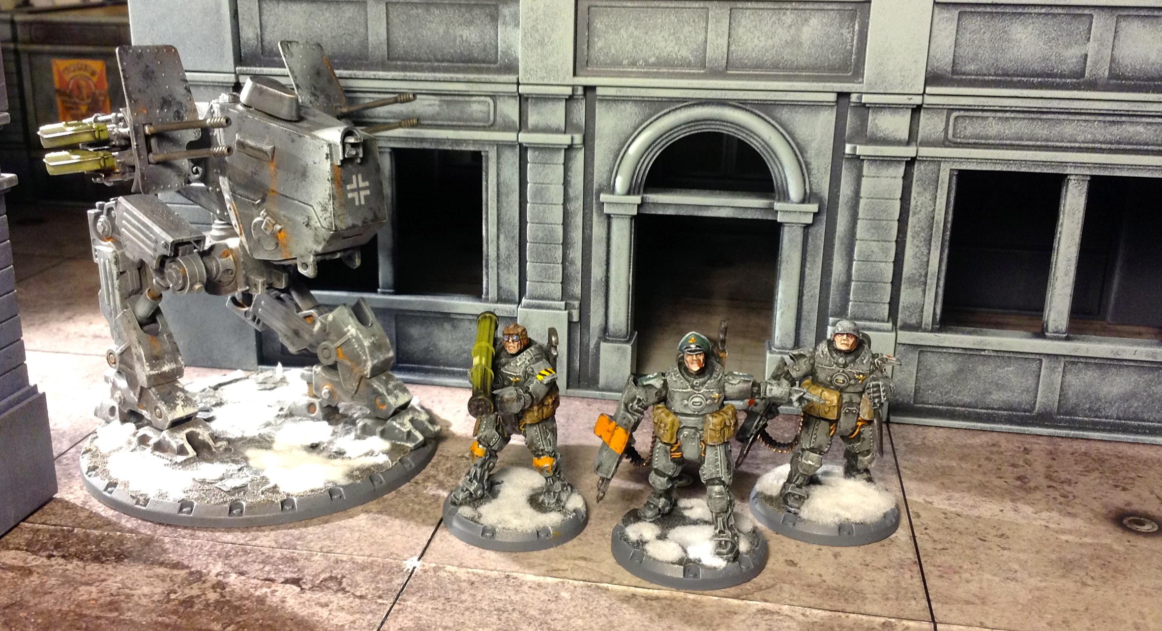 Armored, Axis, Corps Officer, Dust Tactics, Dust Warfare