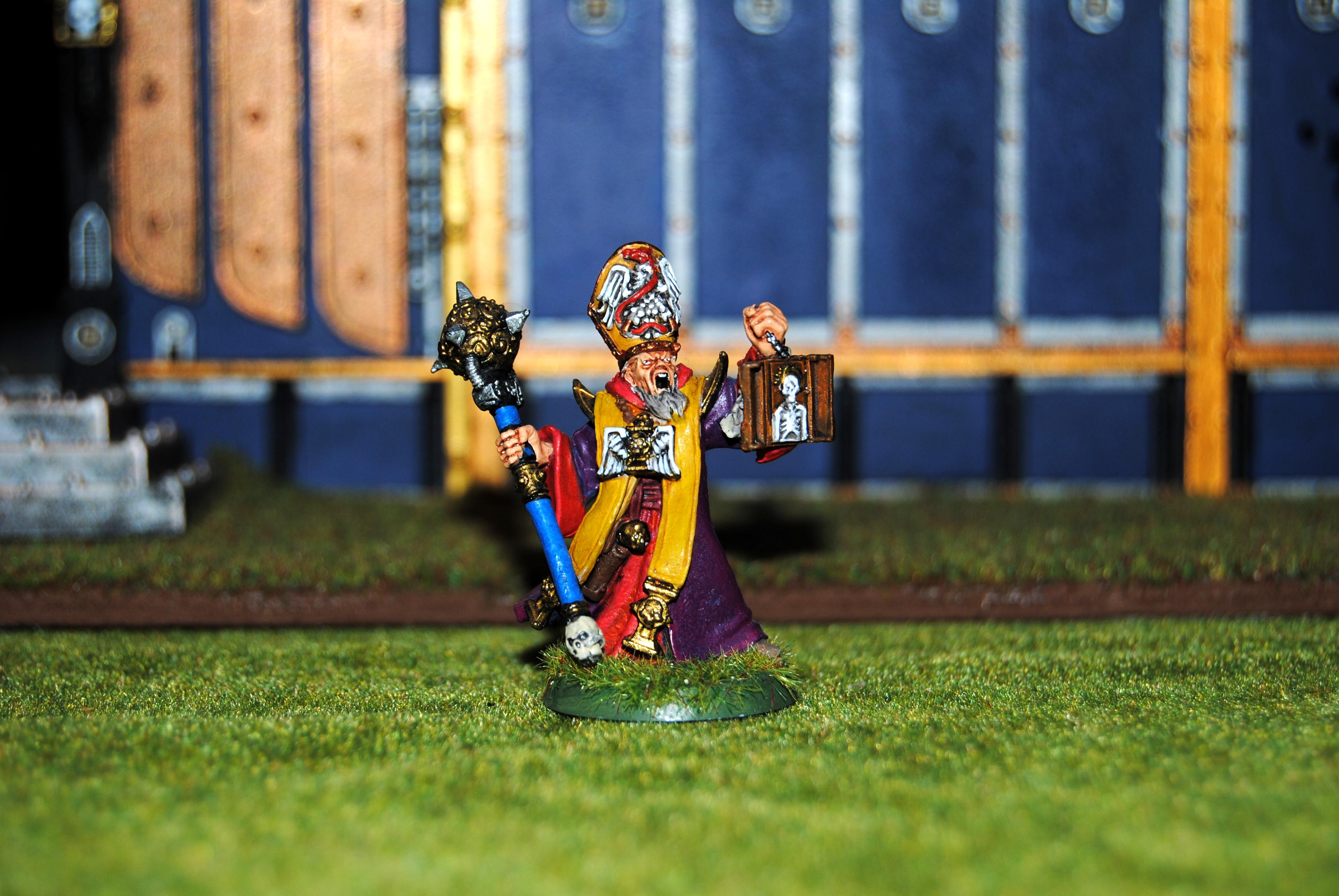 Adepta Sororitas, Confessor, Kyrinov, Mace Of Valaan, Sisters Of Battle