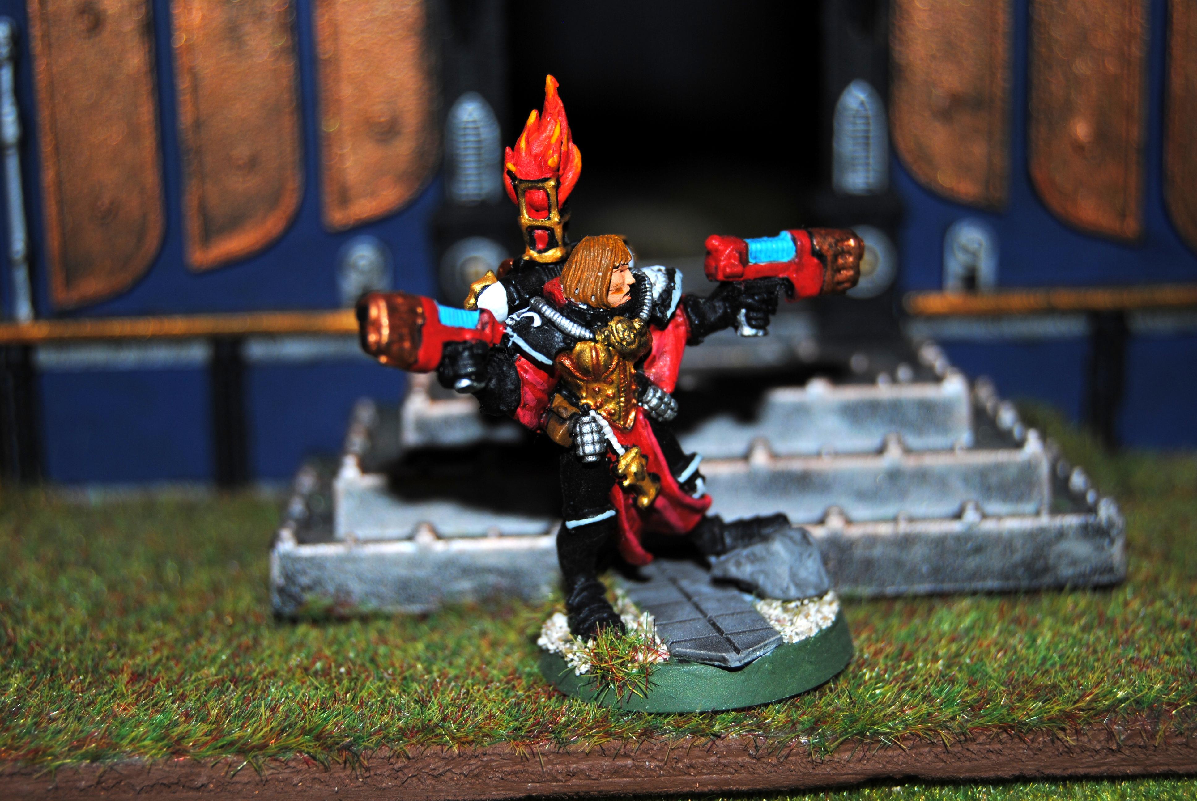 Adepta Sororitas, Canoness, Gunslinger, Plasma Pistol, Sisters Of Battle