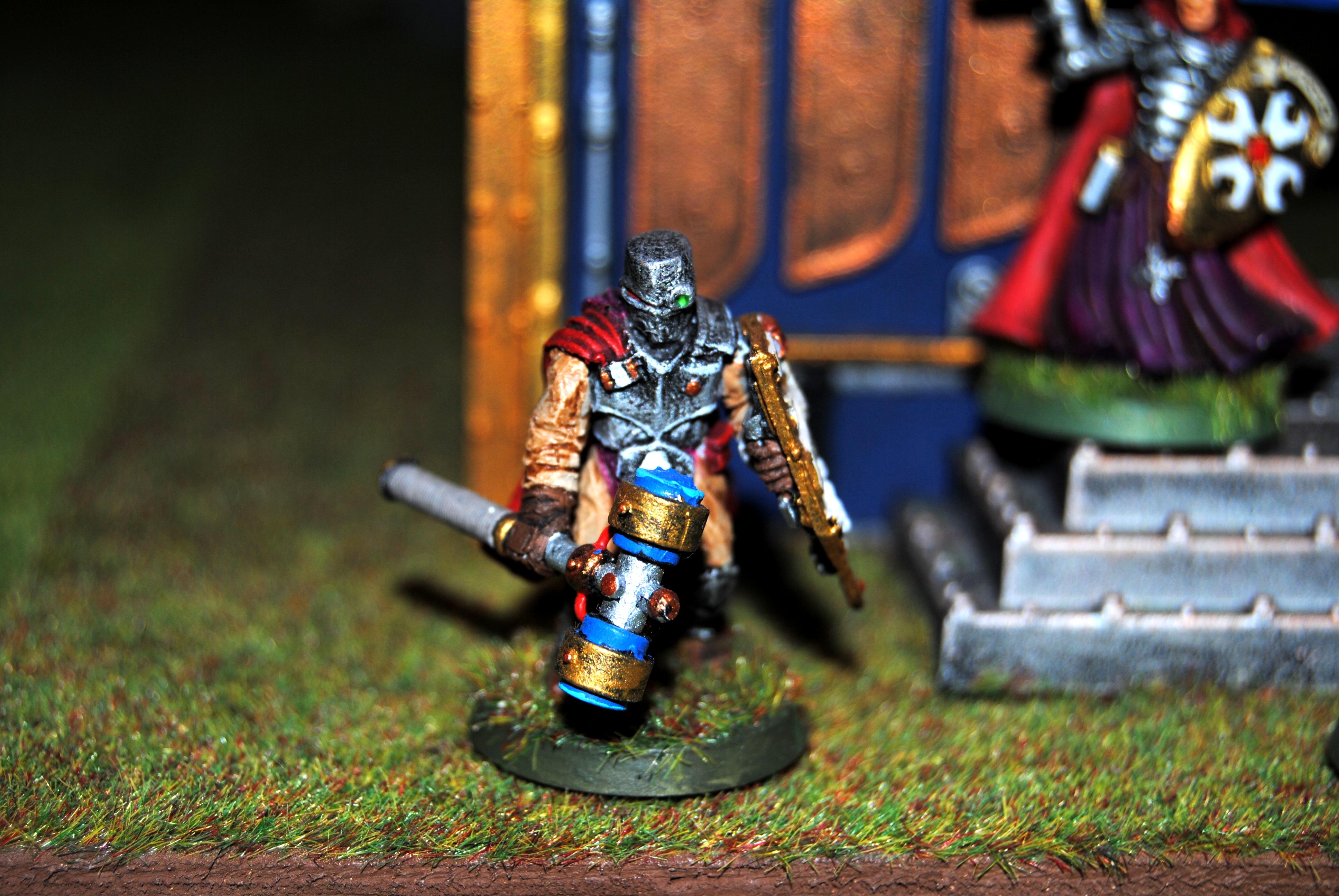 Adepta Sororitas, Crusader, Power Maul, Sisters Of Battle