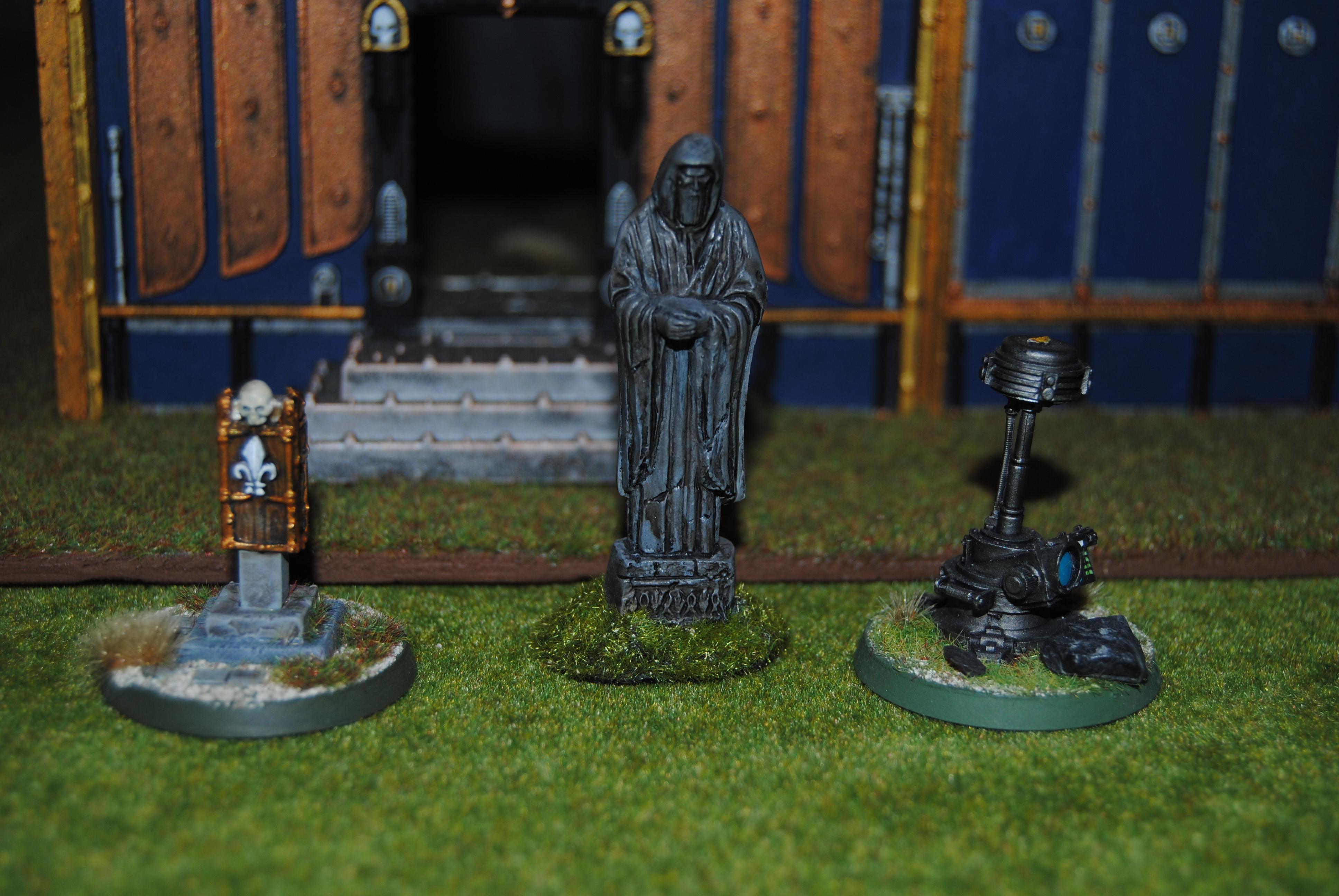 Adepta Sororitas, Objective Marker, Scanner, Shrine, Sisters Of Battle, Statue