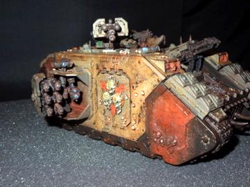 Chaos Space Marines, Death Guard, Land Raider, Nurgle, Plague, Raider, Vindicator
