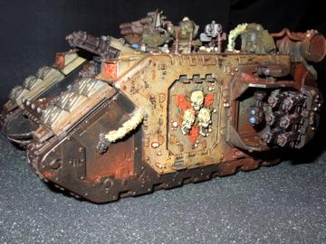 Chaos Space Marines, Death Guard, Land Raider, Nurgle, Plague, Raider, Vindicator
