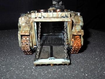 Chaos Space Marines, Death Guard, Land Raider, Nurgle, Plague, Raider, Vindicator