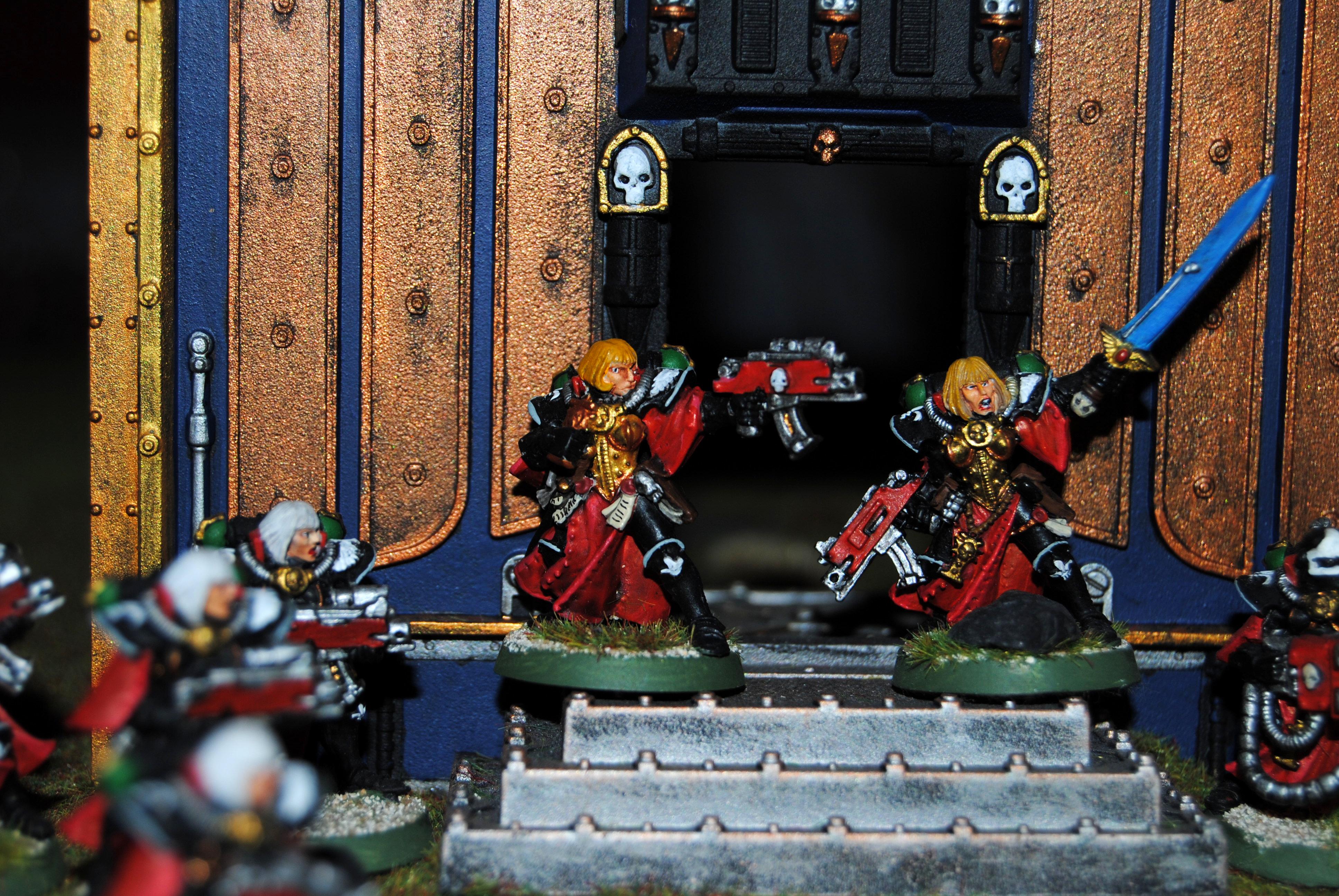 Adepta Sororitas, Battle Sisters Squad, Flamer, Heavy Flamer, Meltagun, Multi-melta, Sisters Of Battle