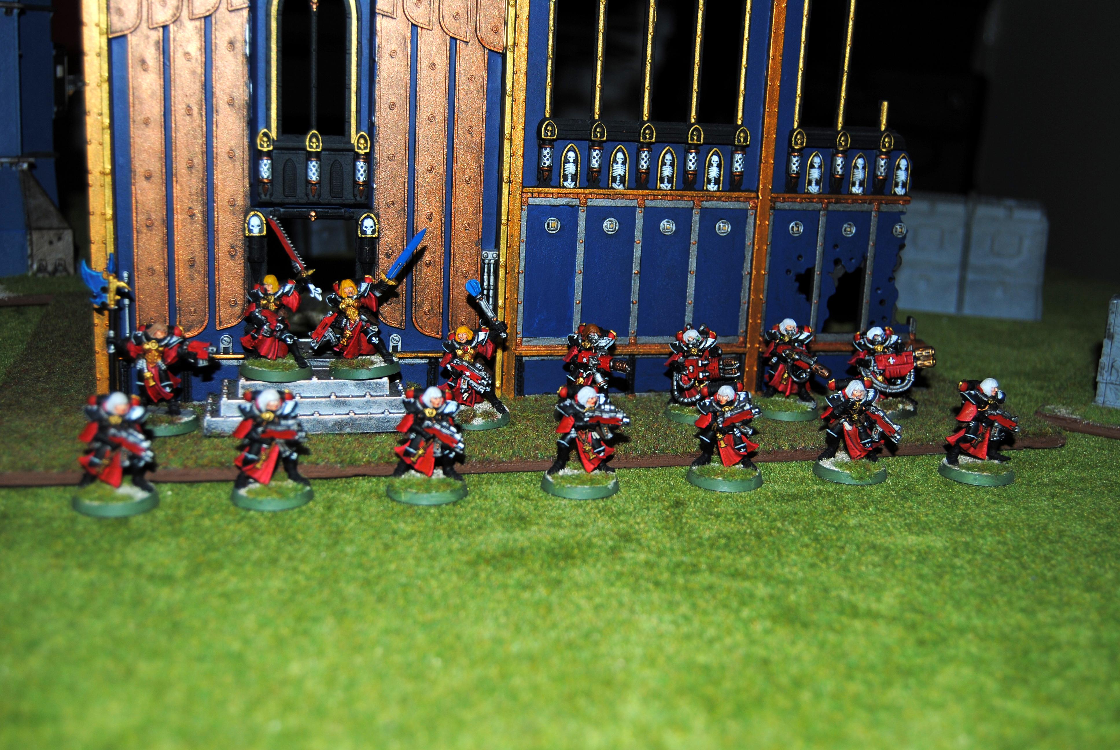 Adepta Sororitas, Flamer, Heavy Flamer, Meltagun, Multi-melta, Sisters Of Battle, Squad