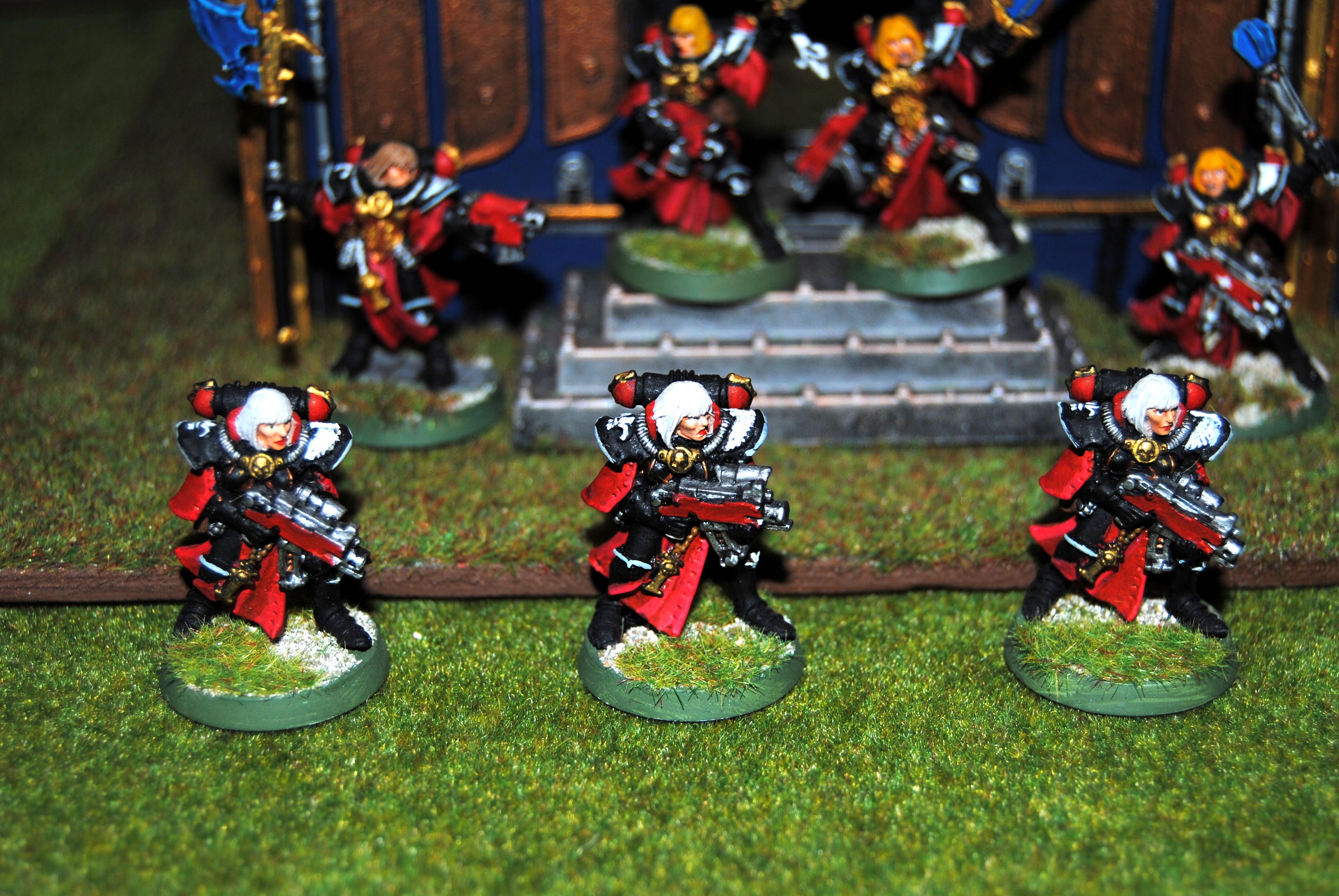 Adepta Sororitas, Flamer, Heavy Flamer, Meltagun, Multi-melta, Sisters Of Battle, Squad