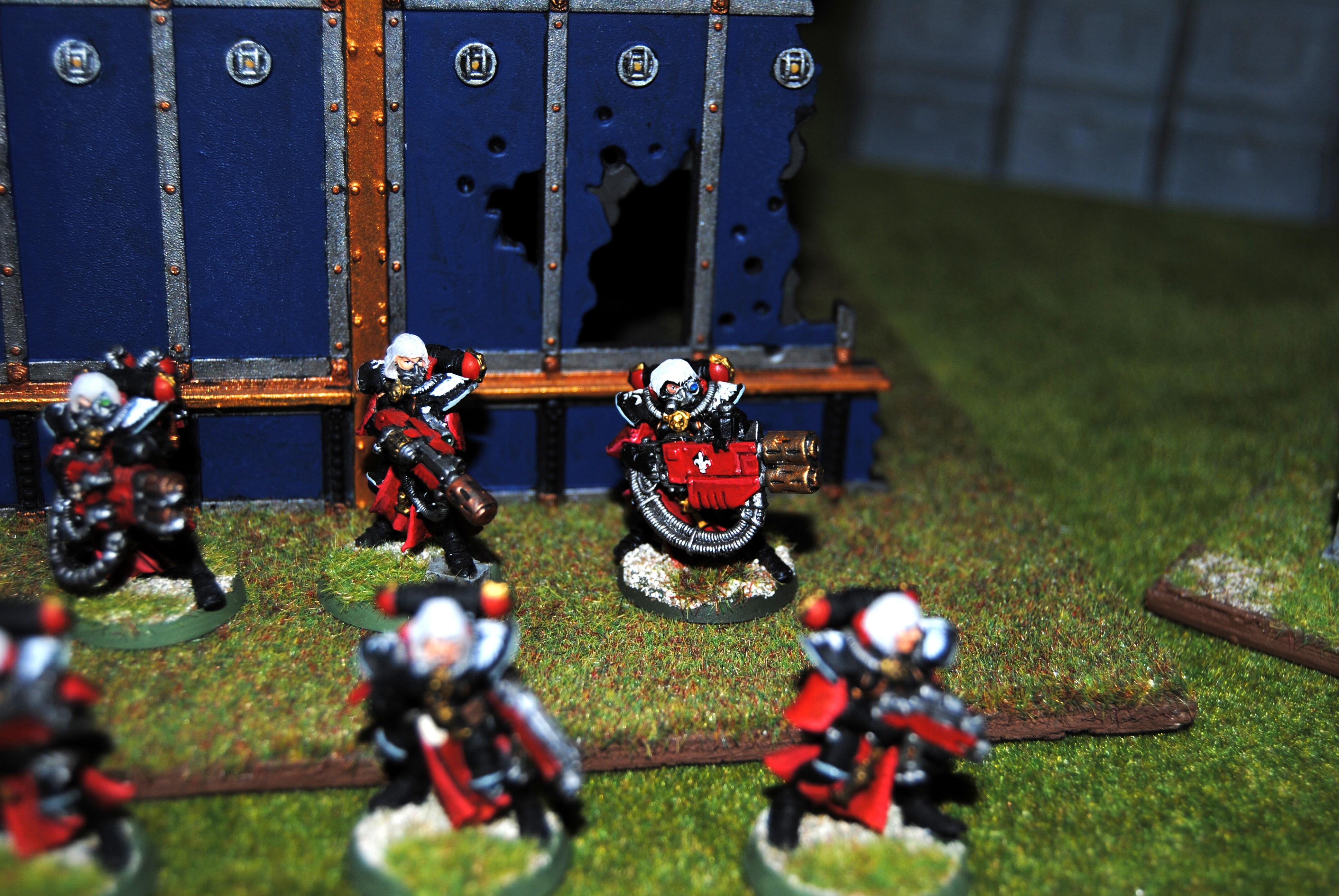 Adepta Sororitas, Flamer, Heavy Flamer, Meltagun, Multi-melta, Sisters Of Battle, Squad