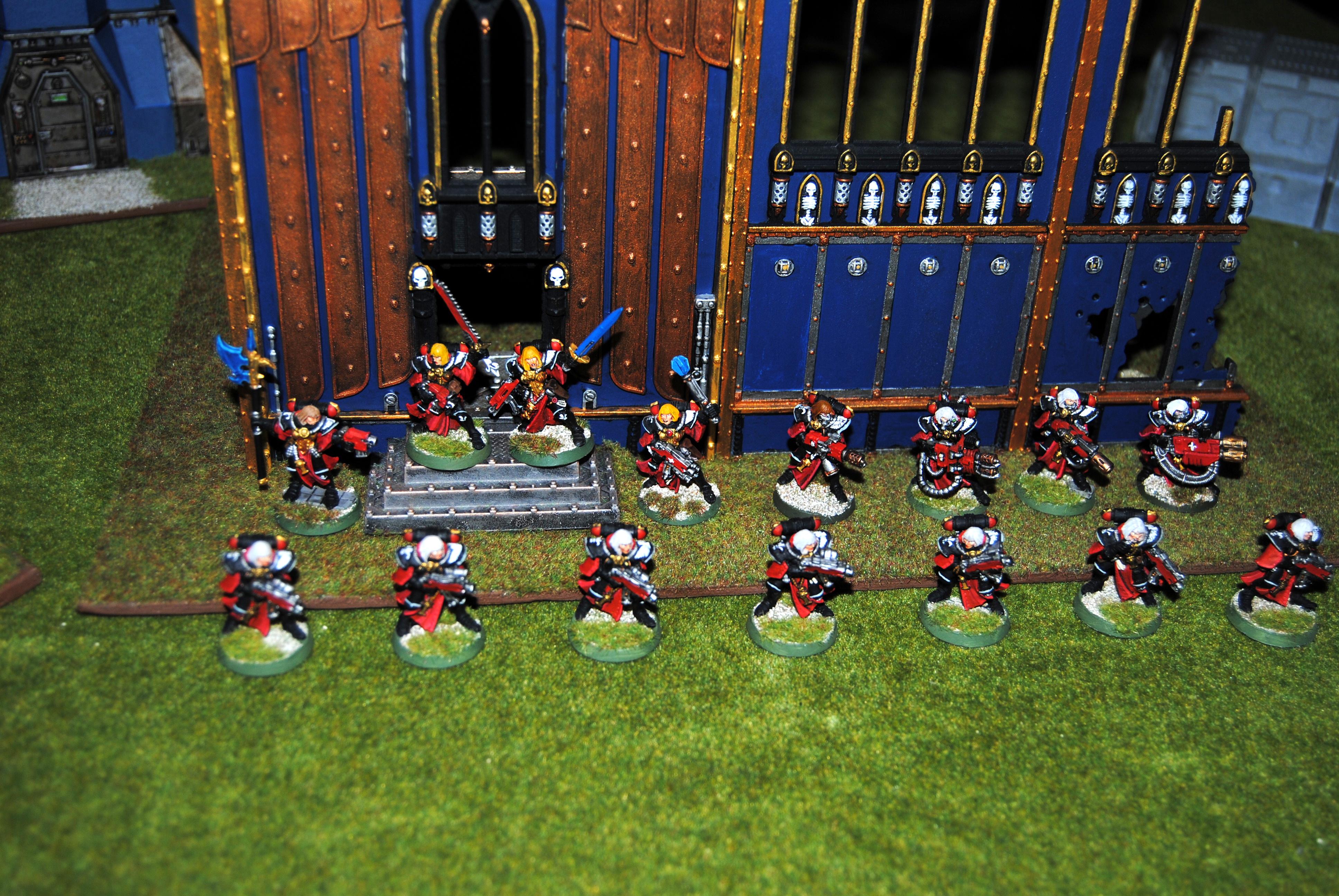 Adepta Sororitas, Flamer, Heavy Flamer, Meltagun, Multi-melta, Sisters Of Battle, Squad