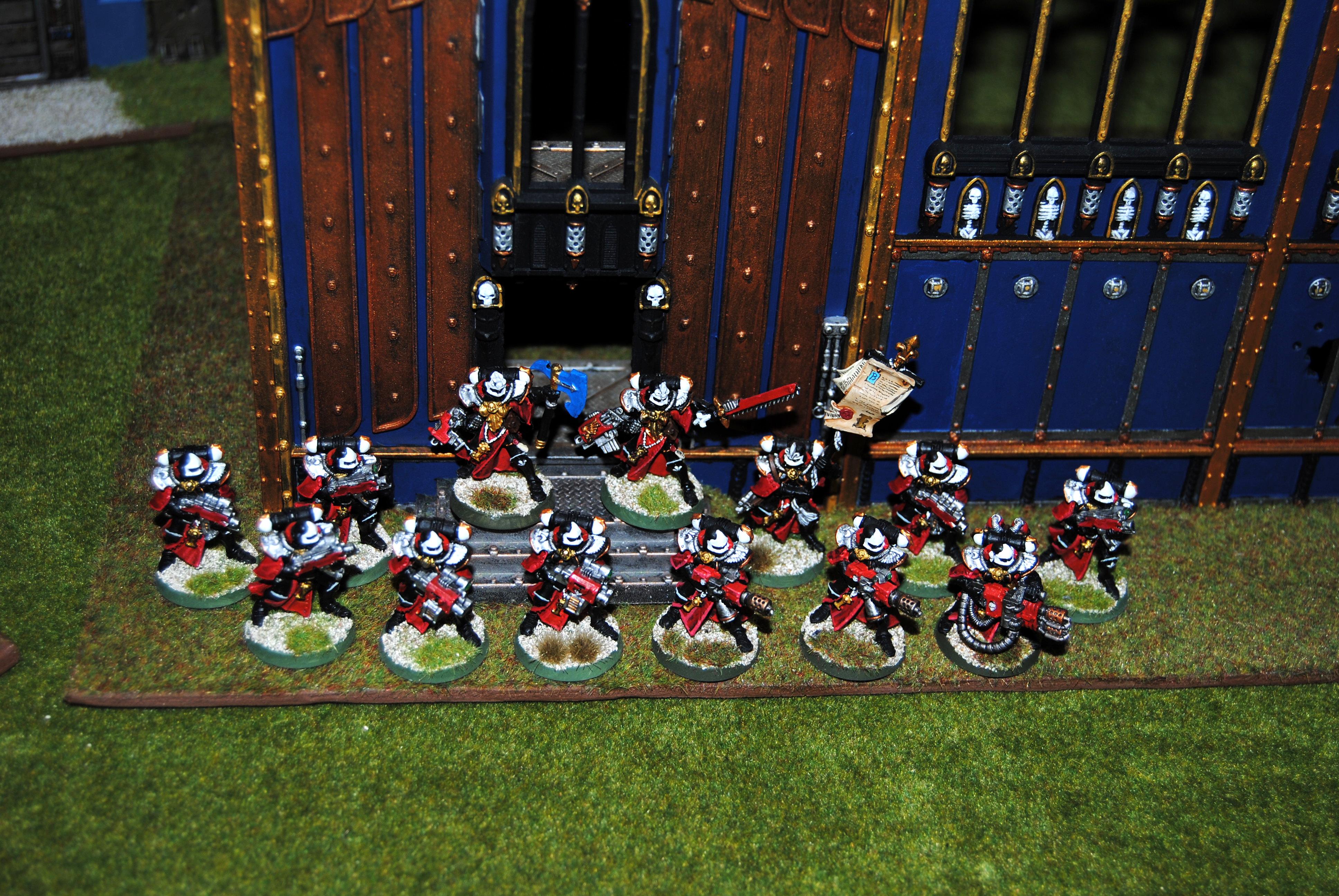 Adepta Sororitas, Celestians, Flamers, Heavy Flamer, Sisters Of Battle, Stormbolters