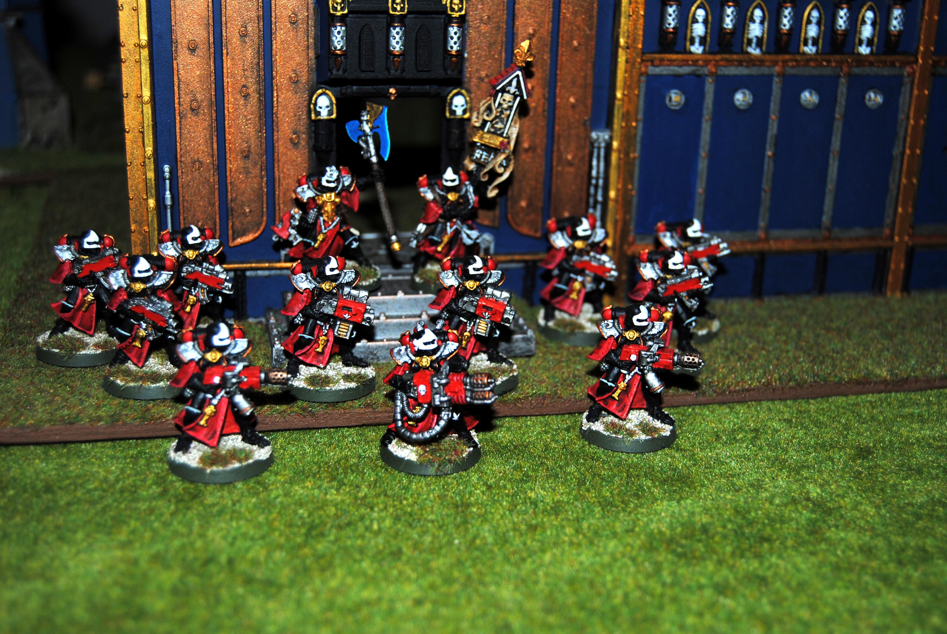 Adepta Sororitas, Celestians, Flamer, Heavy Flamer, Meltagun, Sisters Of Battle, Stormbolter