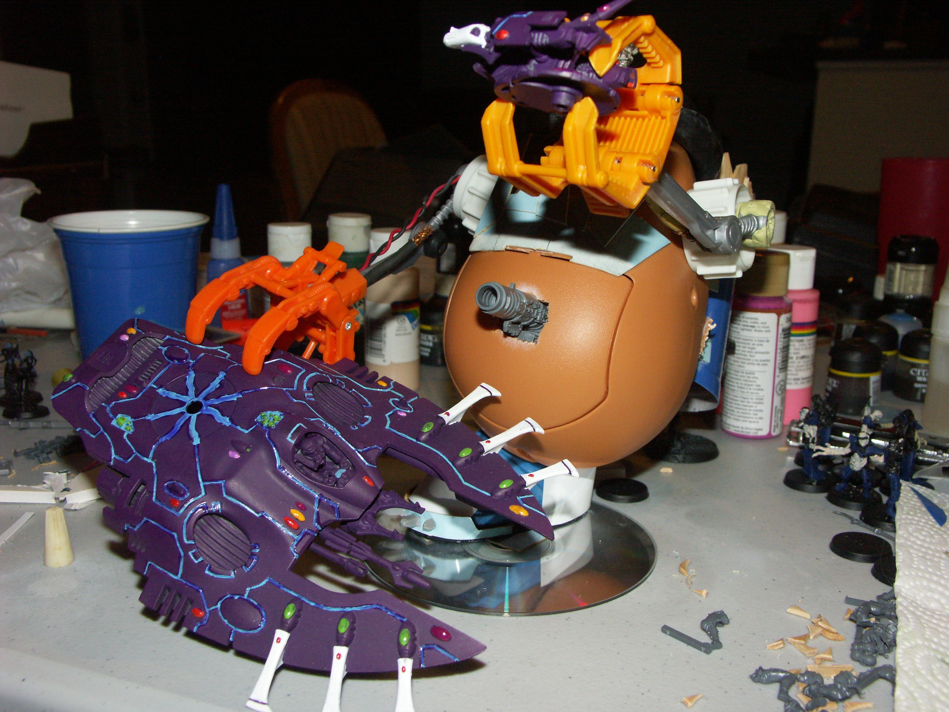 Orks, Scratch Build, Stompa, Tater Titan, Work In Progress