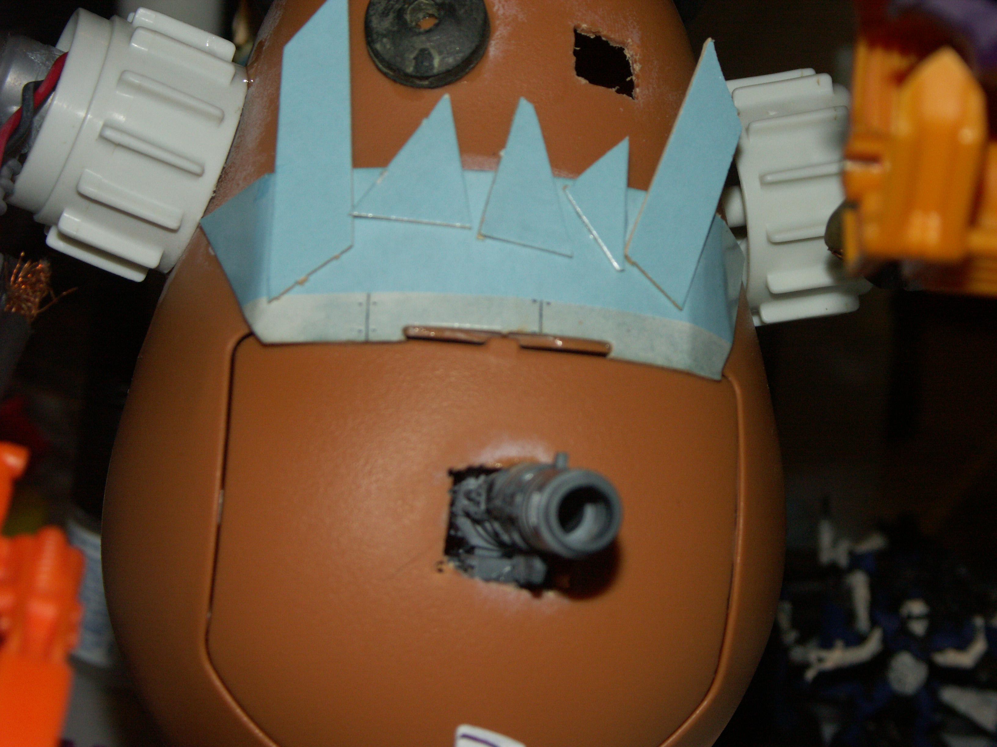 Orks, Scratch Build, Stompa, Tater Titan, Work In Progress