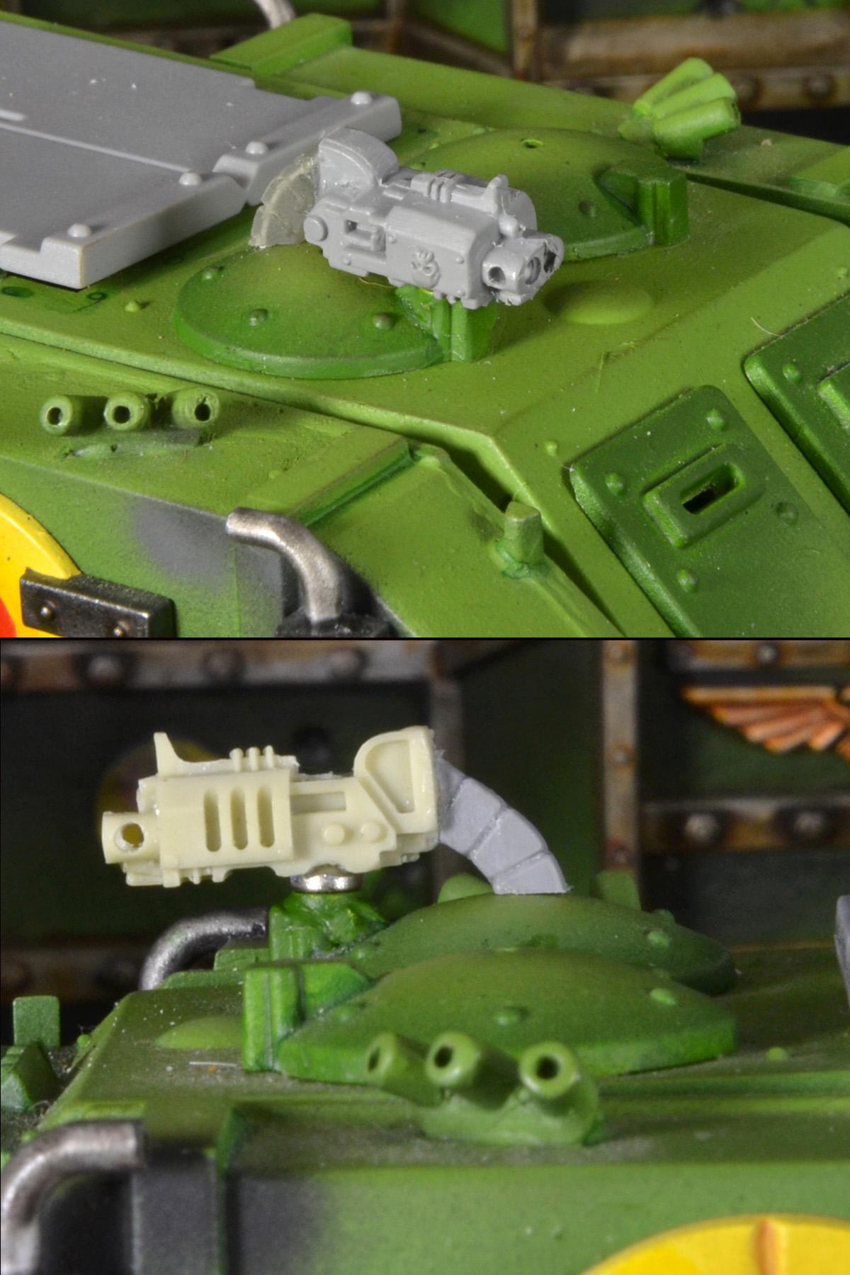 Mantis Warriors, Rhino, Space Marines, Storm Bolters, Warhammer 40,000, Work In Progress