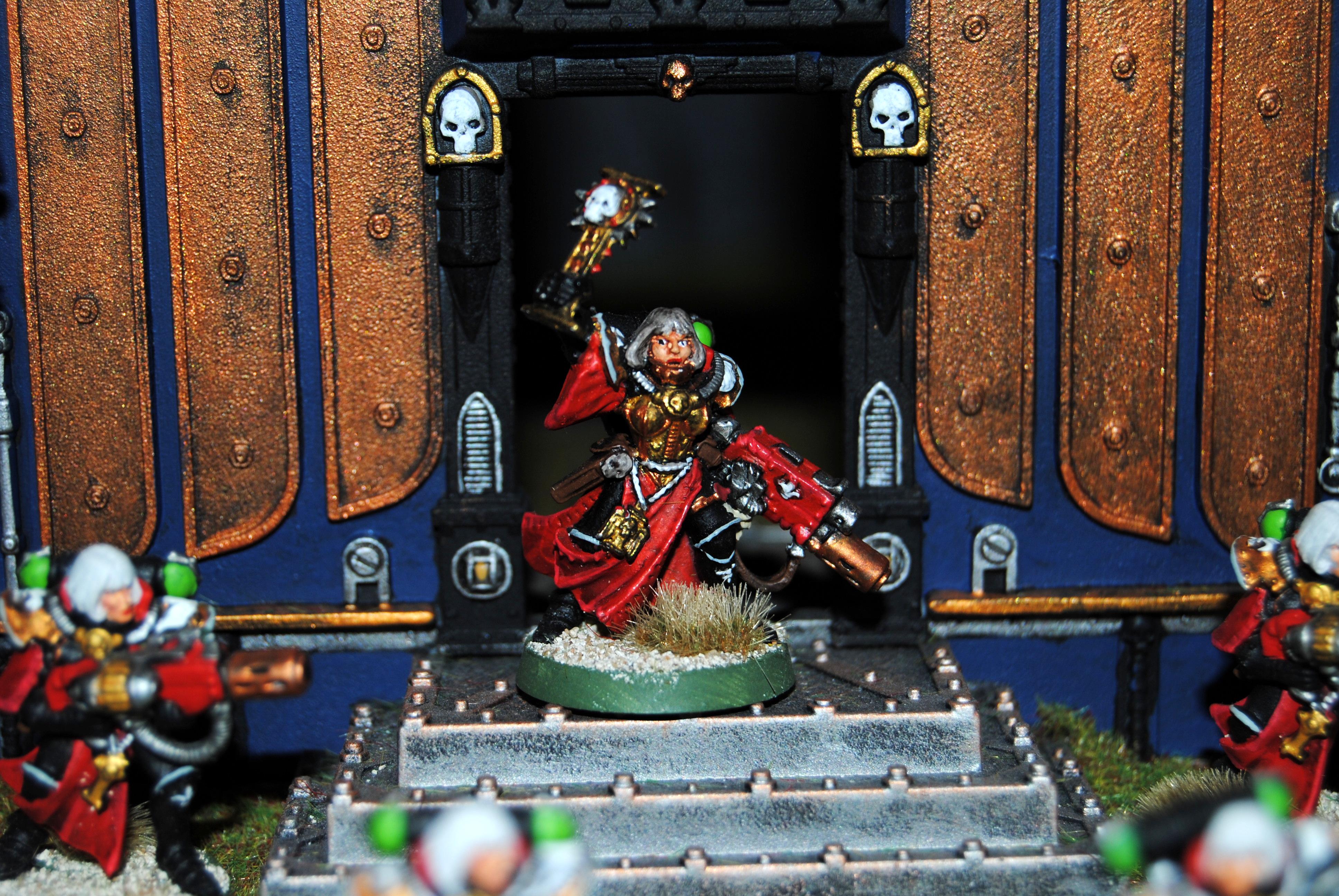 Adepta Sororitas, Dominions, Meltaguns, Simulacrum Imperialis, Sisters Of Battle, Veteran Sister Superior