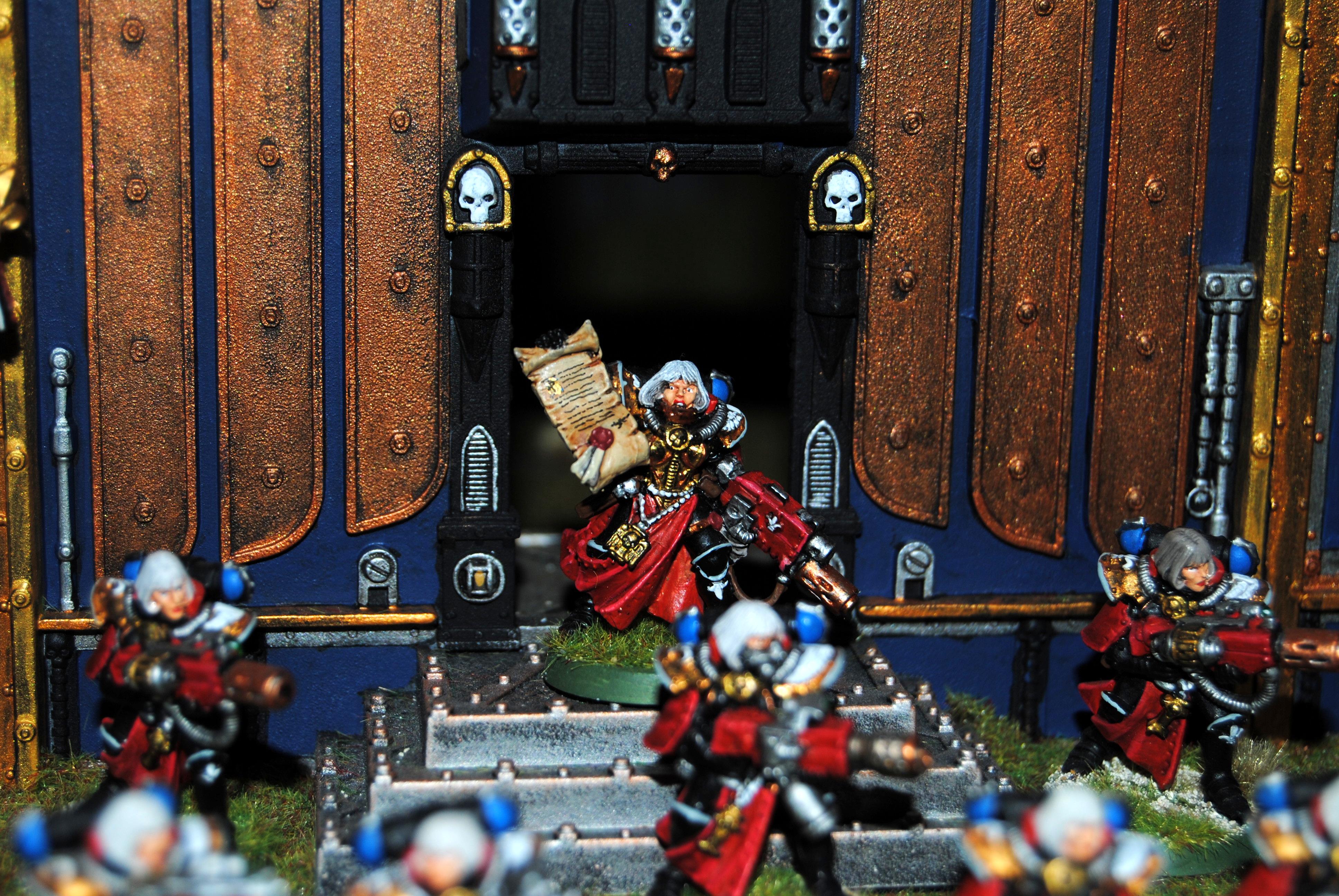 Adepta Sororitas, Dominions, Meltaguns, Simulacrum Imperialis, Sisters Of Battle, Veteran Sister Superior