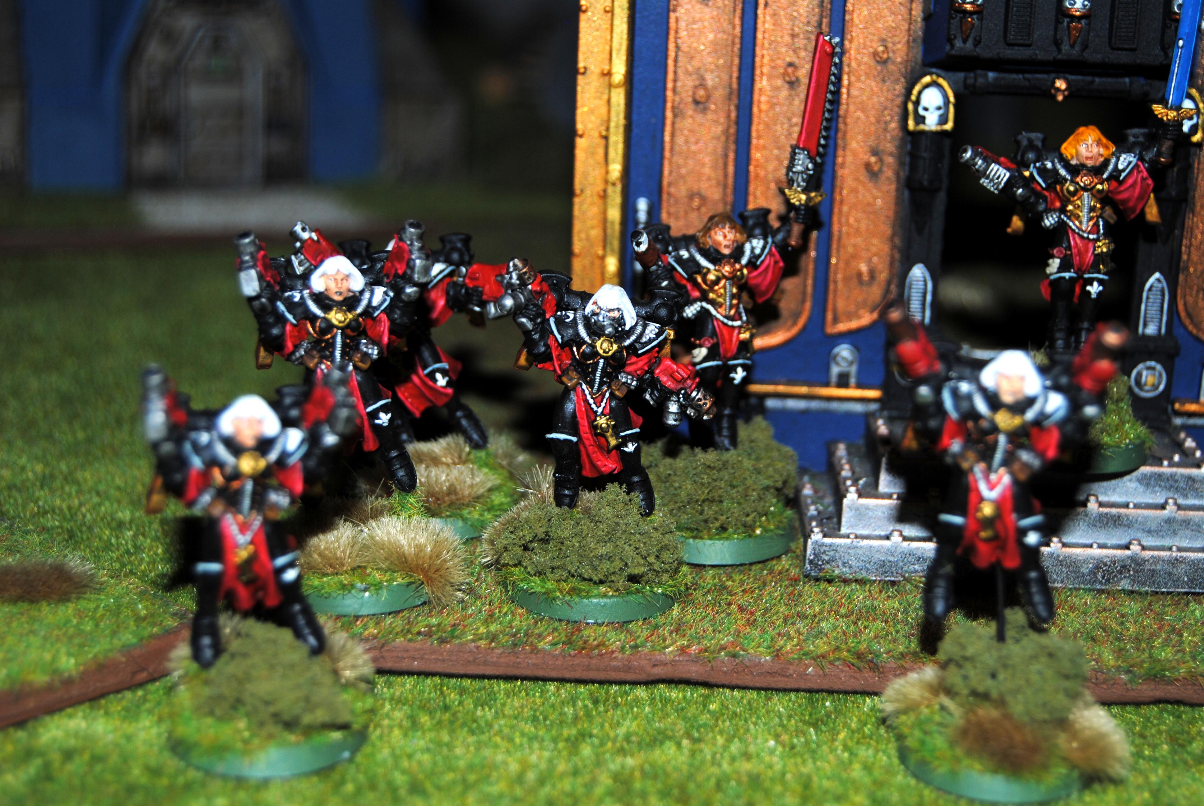 Adepta Sororitas, Hand Flamers, Inferno Pistols, Seraphim, Sisters Of Battle, Veteran Seraphim Superior