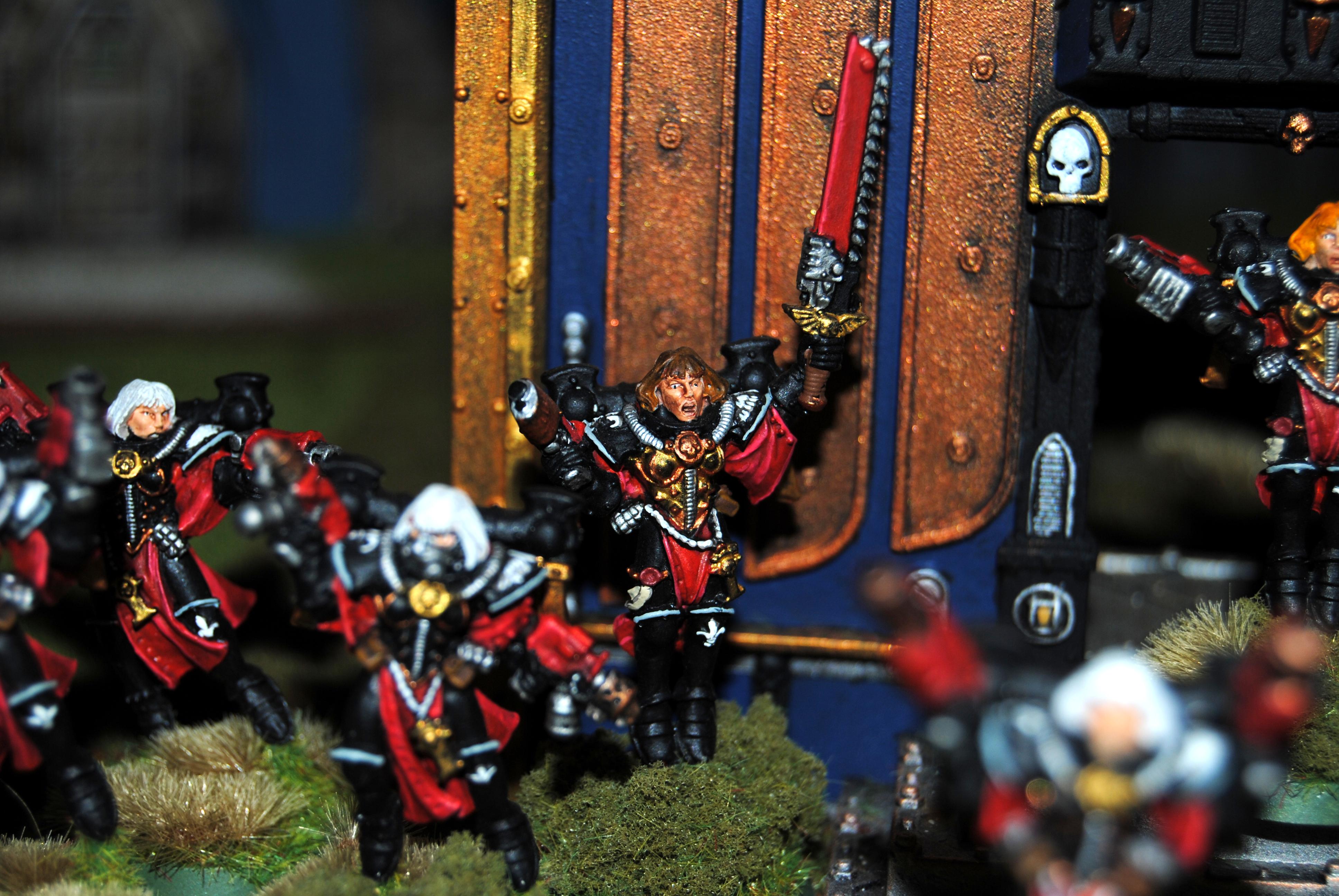 Adepta Sororitas, Hand Flamers, Inferno Pistols, Seraphim, Sisters Of Battle, Veteran Seraphim Superior