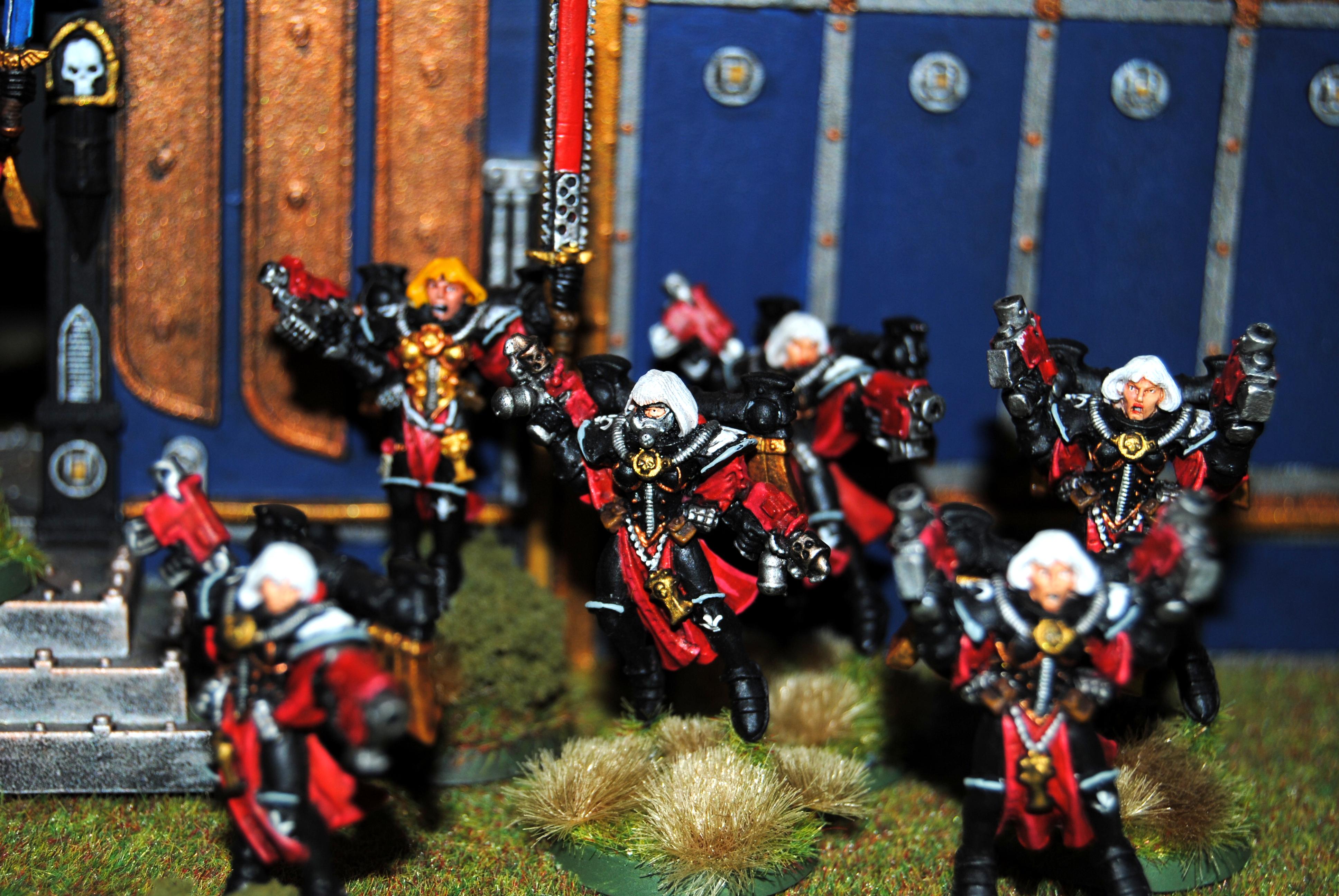 Adepta Sororitas, Hand Flamers, Inferno Pistols, Seraphim, Sisters Of Battle, Veteran Seraphim Superior