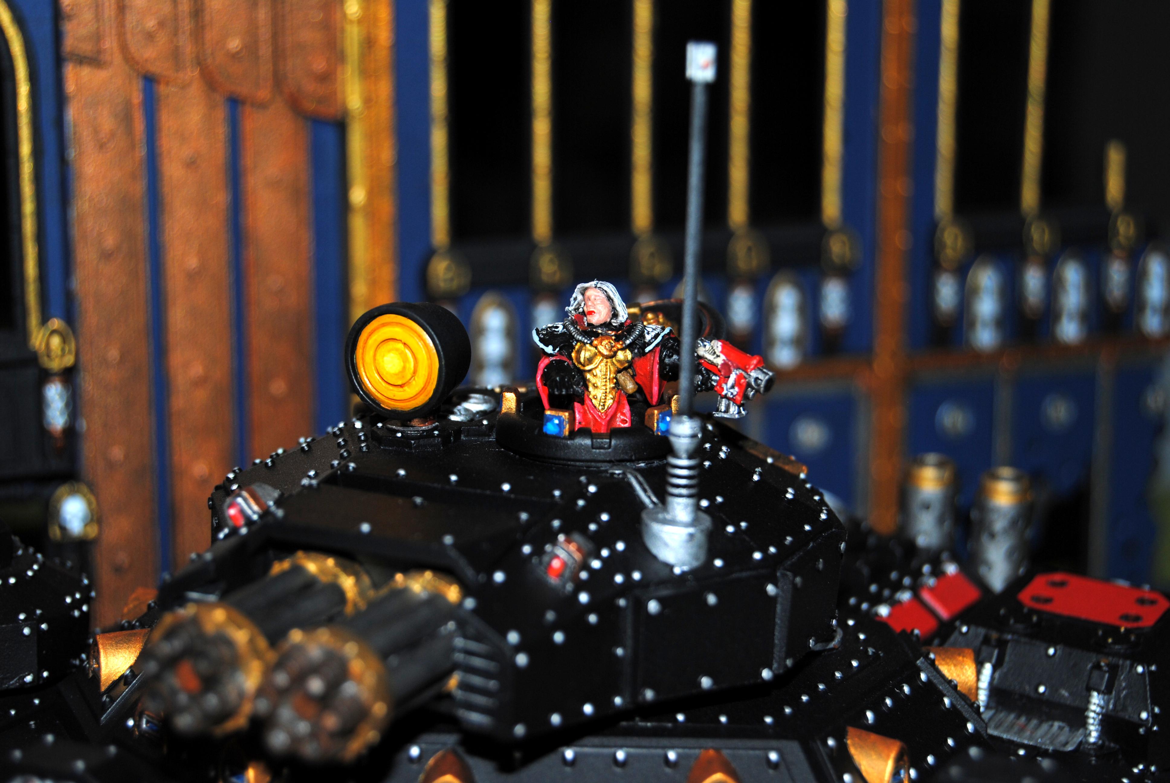 Adepta Sororitas, Baneblade, Driver, Searchlight, Sisters Of Battle, Vulcan Mega-bolter