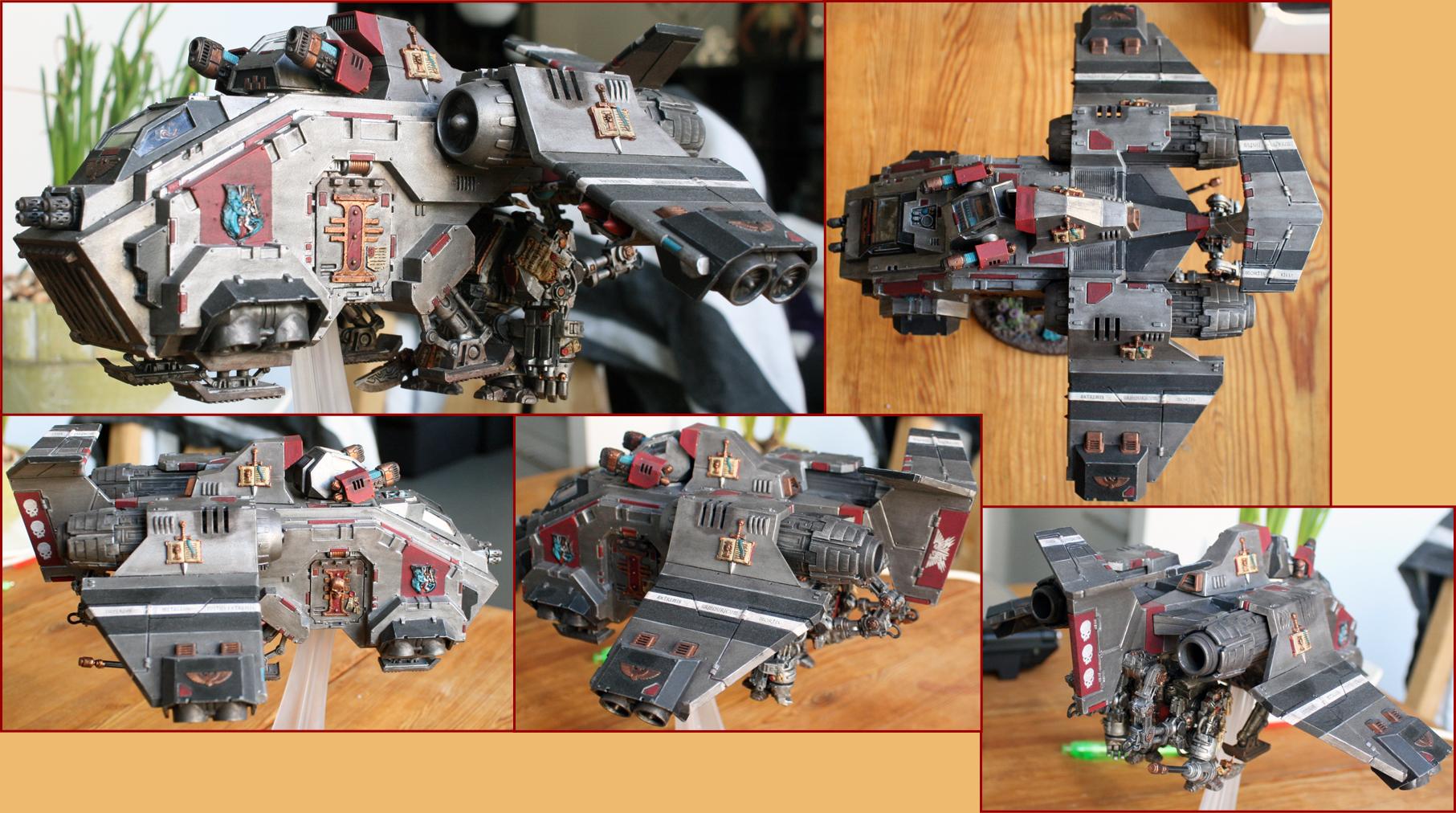 Arkaal, Dreadnought, Flyer, Grey, Knights, Raven, Storm, Transport