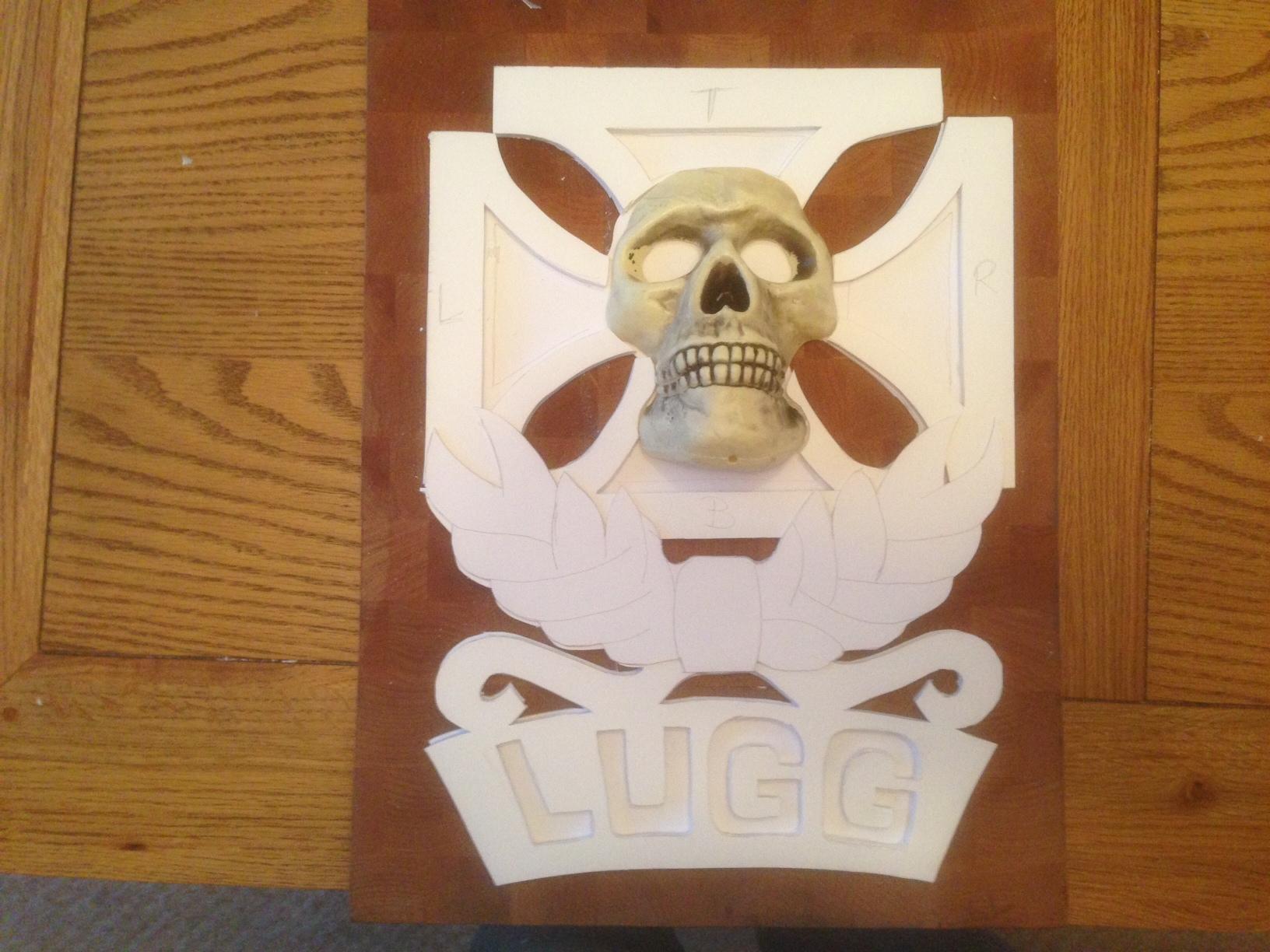 Here is what it looks like put together without any paint