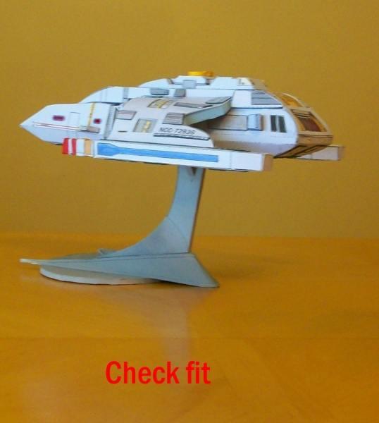Papercarft, Runabout, Shuttle, Star Trek