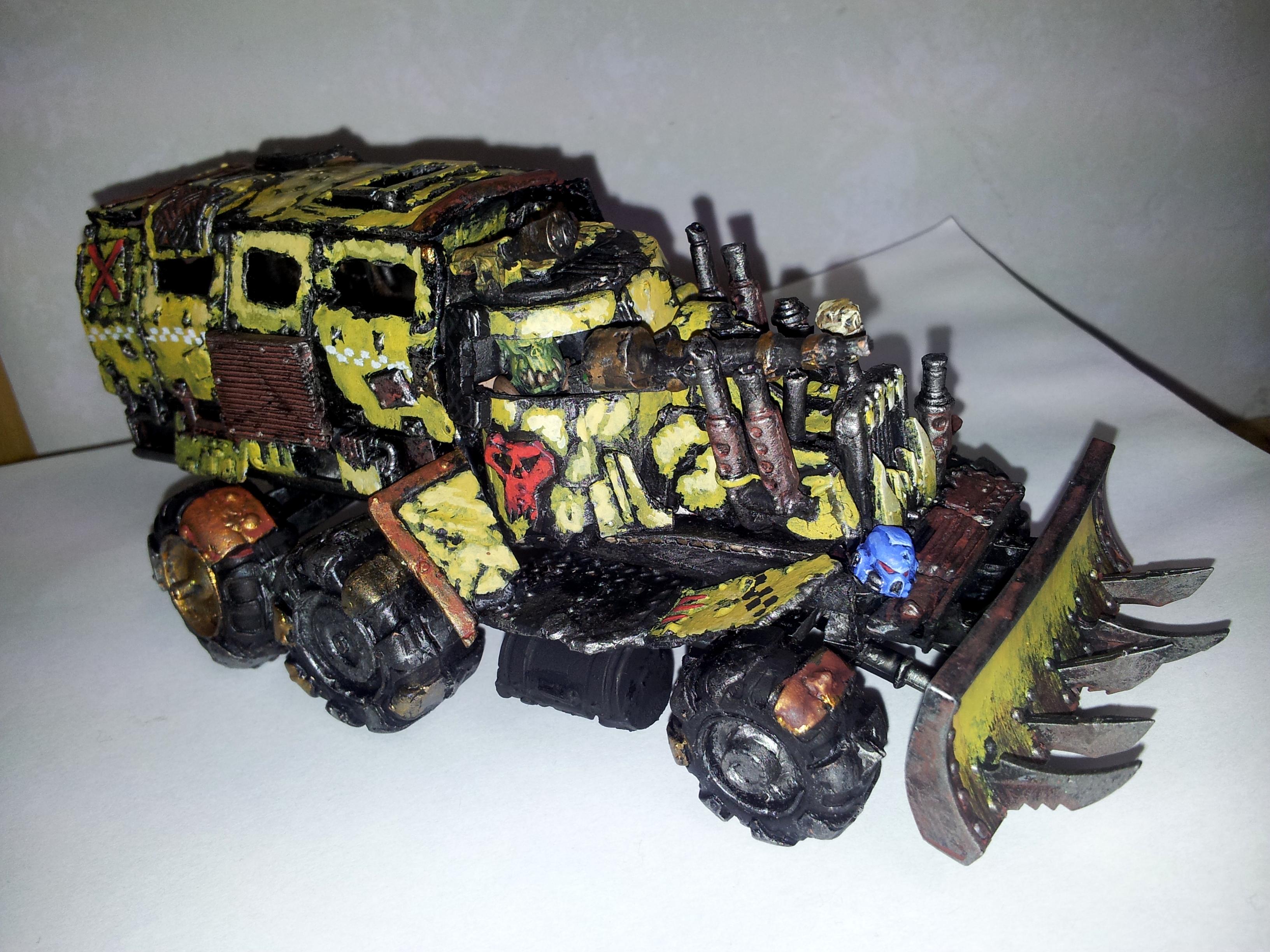 Bad Moons, Orcs, Trukk, War, Warhammer 40,000