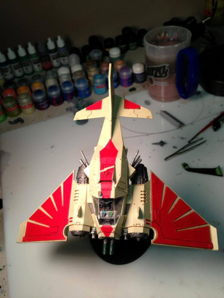Blacksword Missiles, Dark Angels, Deathwing, Heavy Bolter, Lascannon, Nephilim Jetfighter