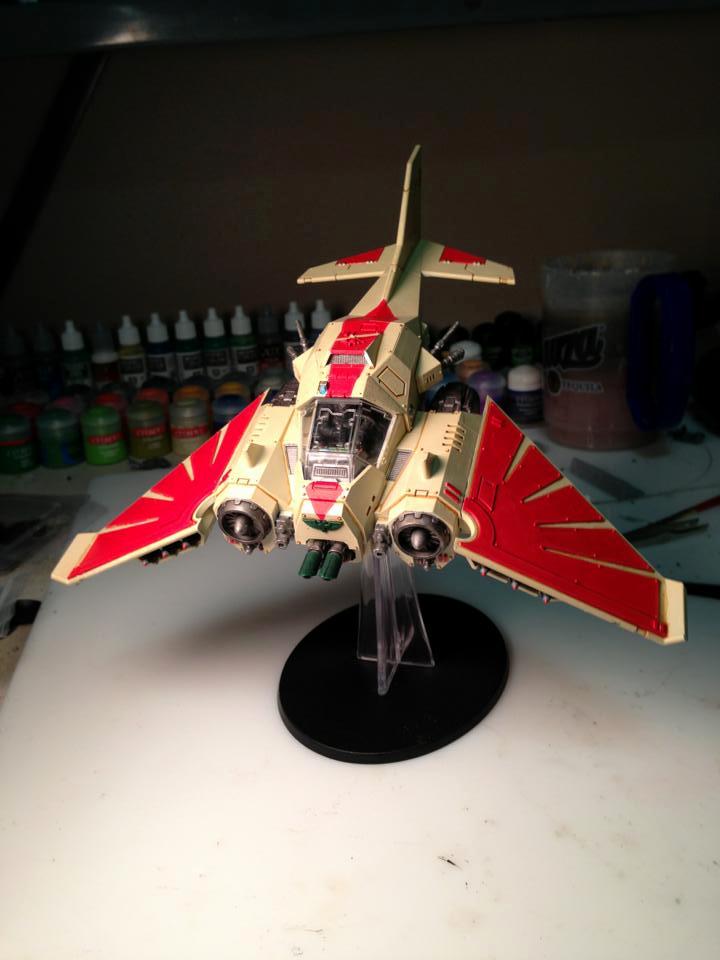 Blacksword Missiles, Dark Angels, Deathwing, Heavy Bolter, Lascannon, Nephilim Jetfighter