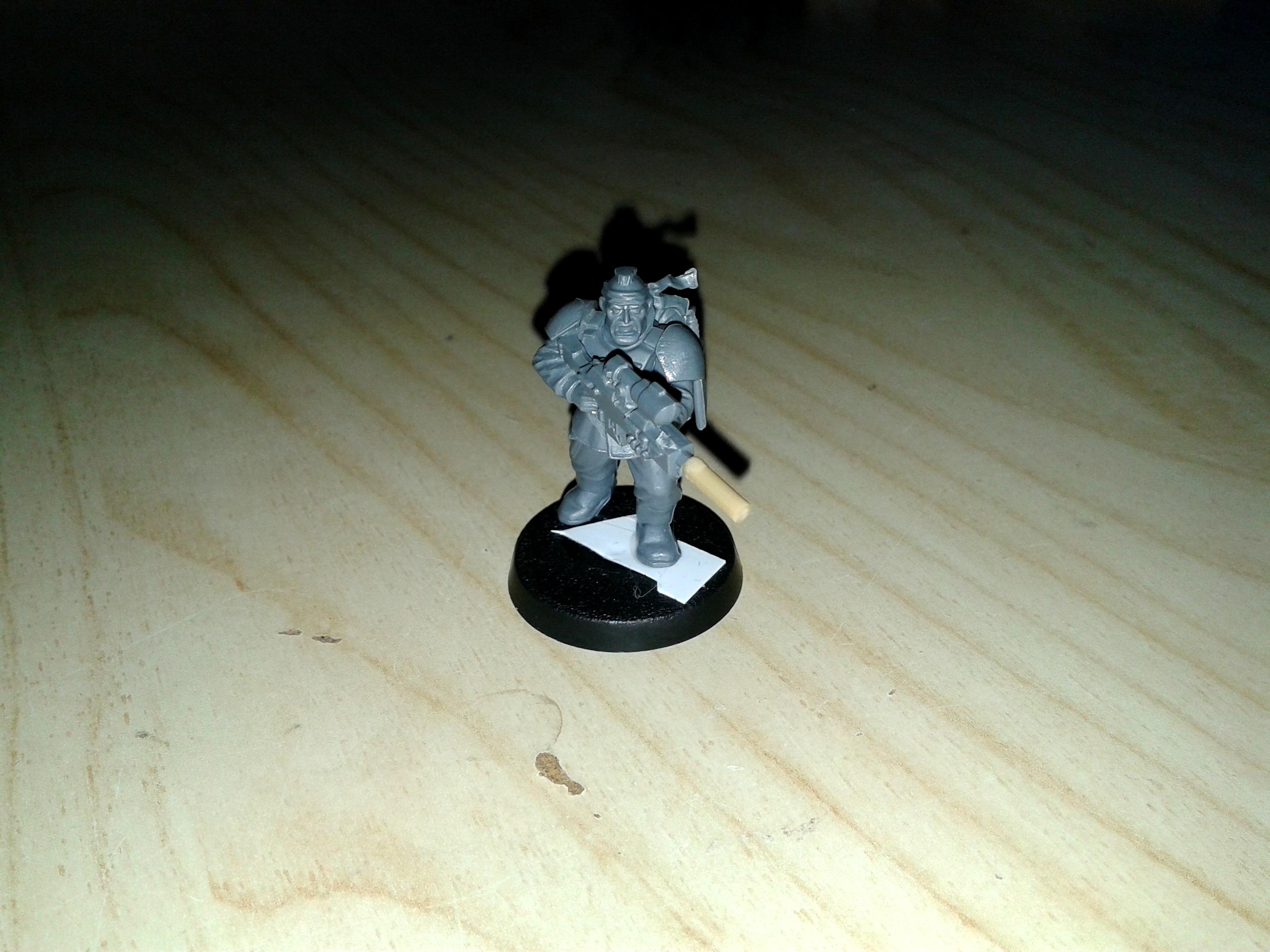 Bretonnians, Brettonian 40k, Brettonian Conversion, Imperial Guard, Imperial Guard Conversion